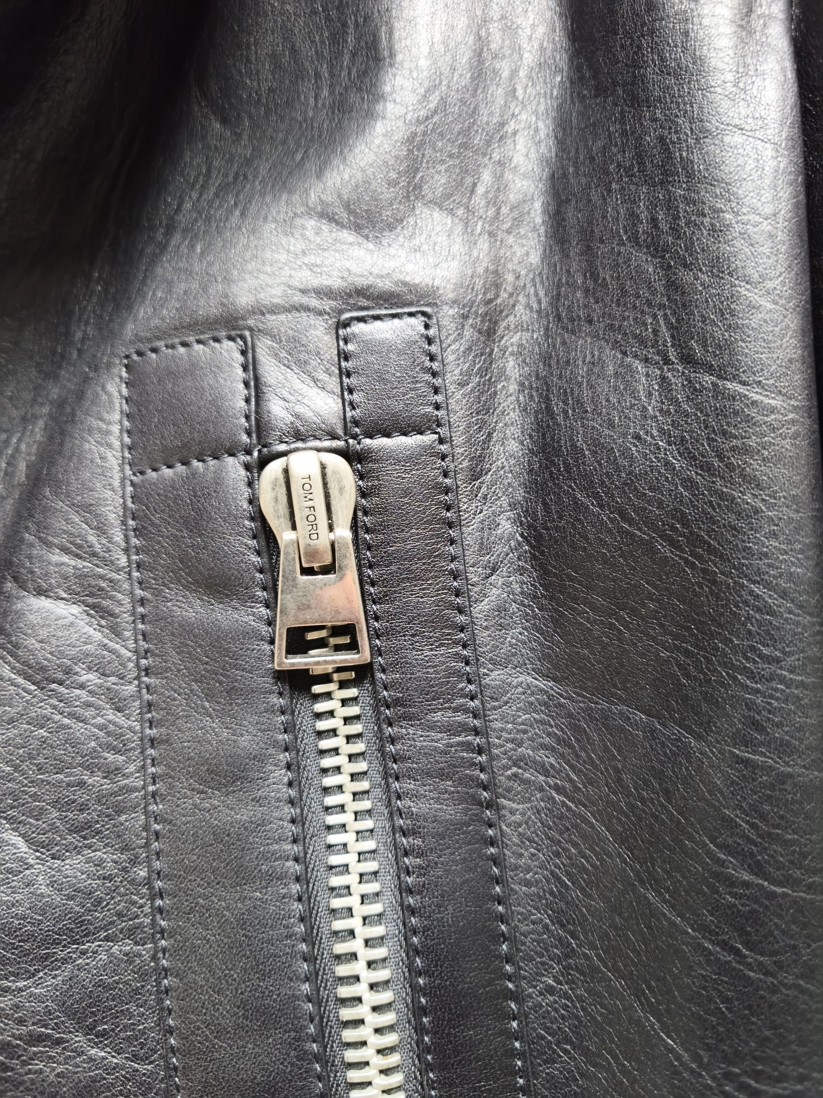 Tom Ford Tom Ford Leather Jacket Size US M / EU 48-50 / 2 - 9 Thumbnail