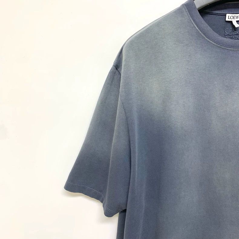 Loewe LOEWE Logo embroidered blue short sleeve T-shirt Size M / US 6-8 / IT 42-44 - 7 Thumbnail