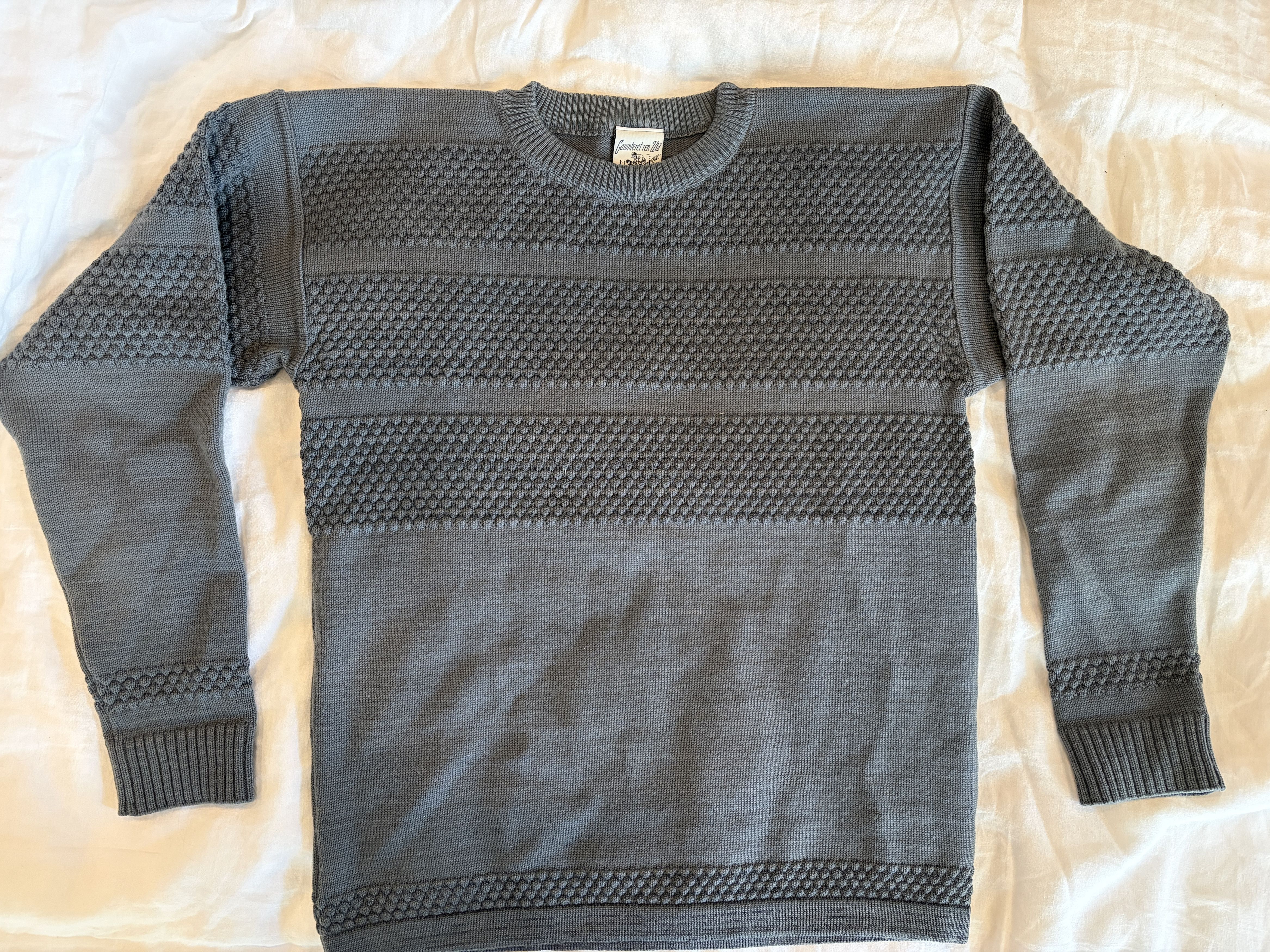 S.N.S. Herning S.N.S. Herning "Fisherman II" Bubble Knit - Storm Grey - 2XL Size US XXL / EU 58 / 5 - 6 Thumbnail