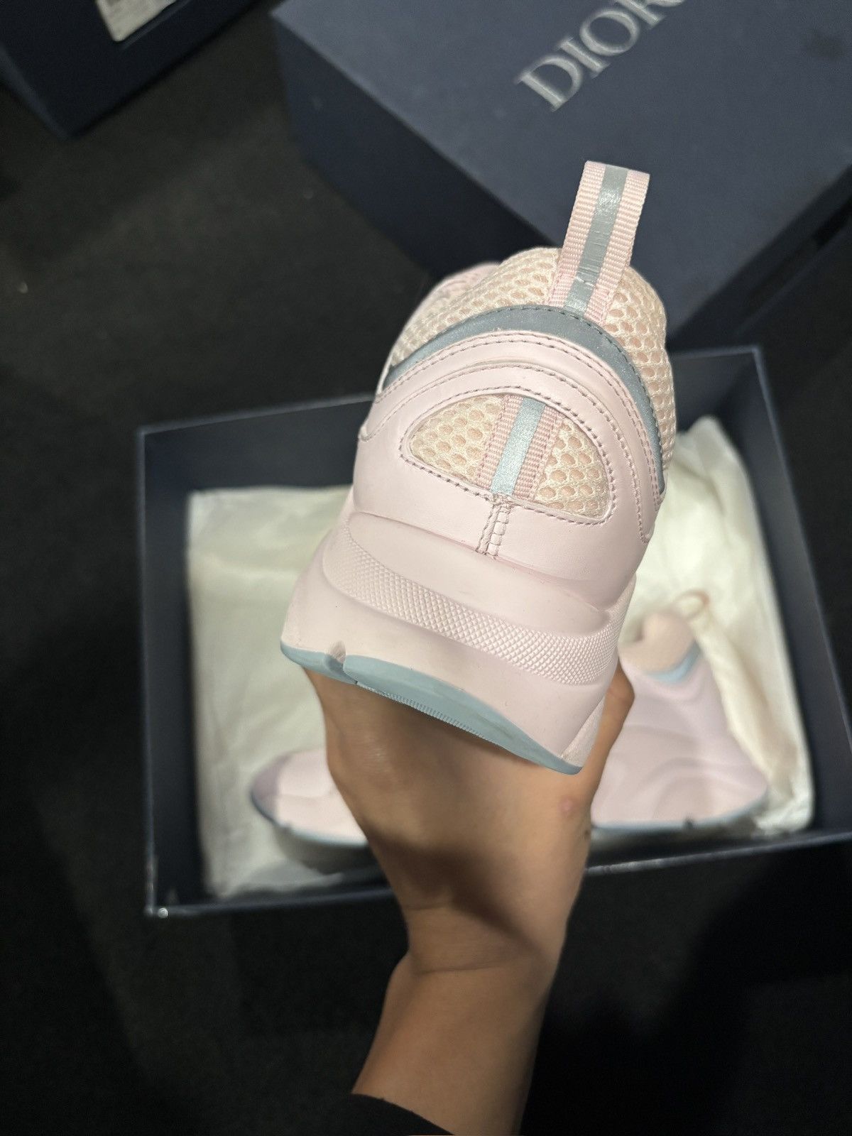 Dior DIOR B22 PINK WORN ONCE SIZE 40EU Size US 7 / EU 40 - 6 Thumbnail