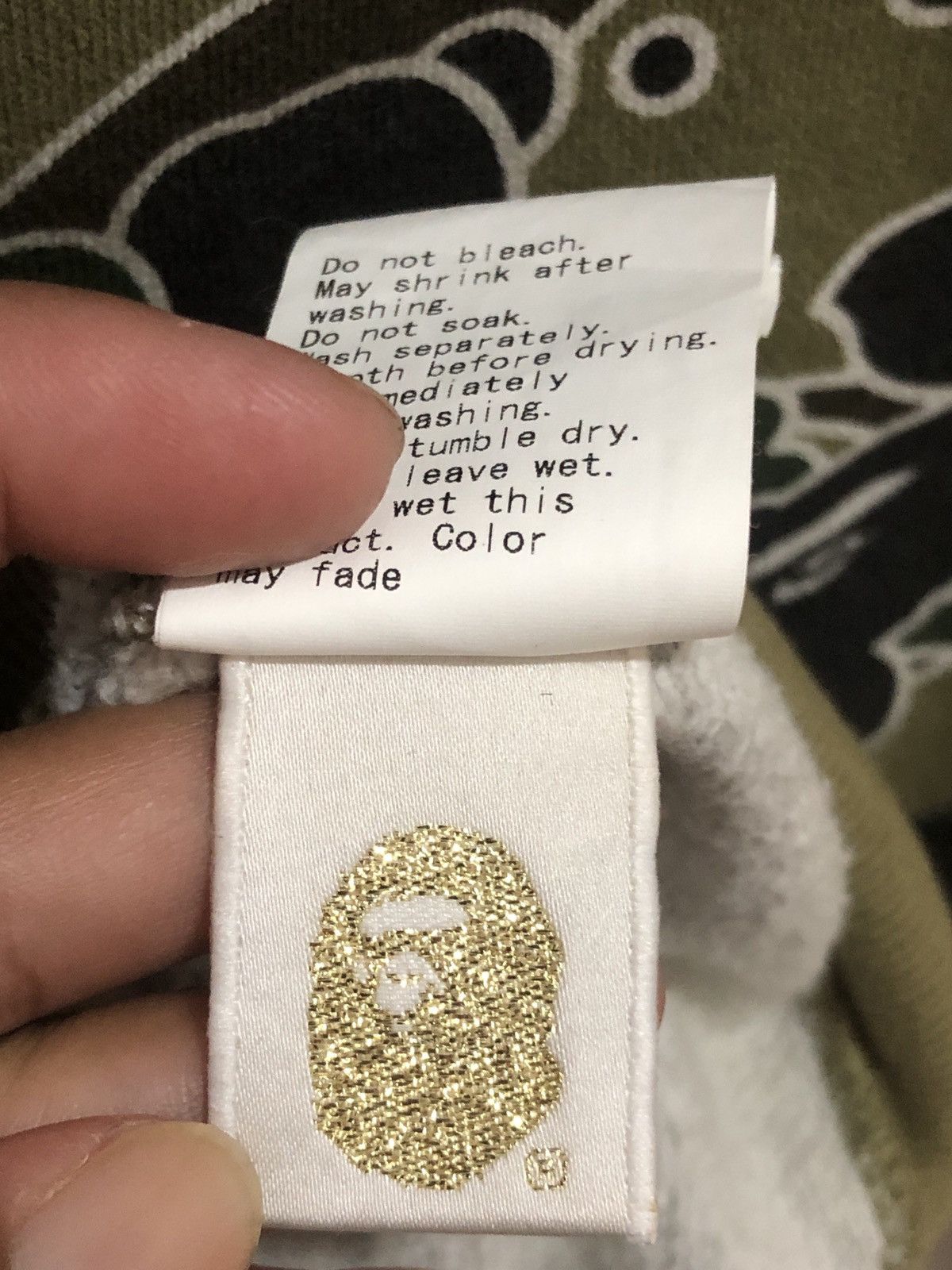 Bape OG Bape Vest Hoodie Green 1st Camo Bapesta Size US M / EU 48-50 / 2 - 6 Thumbnail
