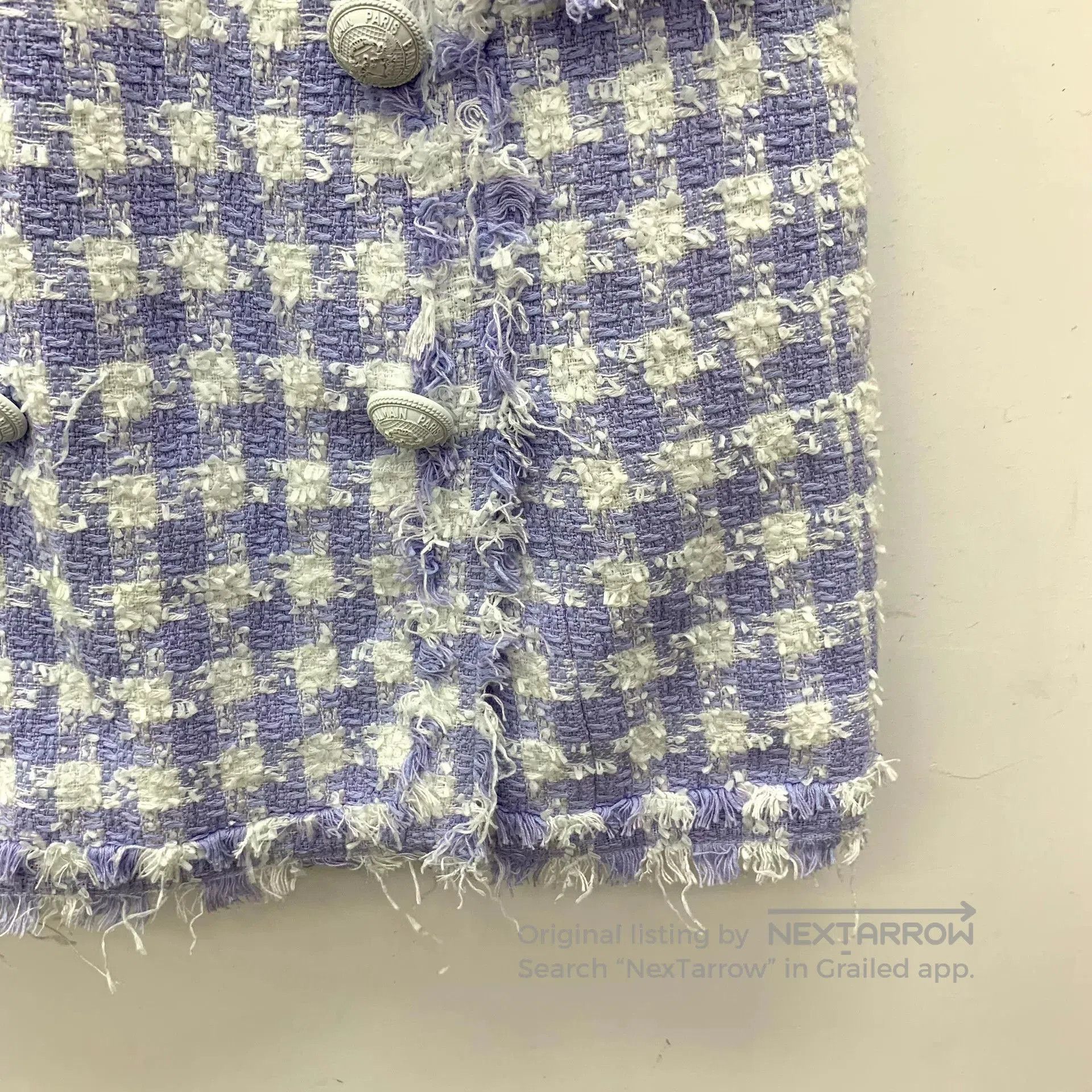 Balmain Balmain Colorblock Cotton Tweed Dress. Size XS / US 0-2 / IT 36-38 - 5 Thumbnail