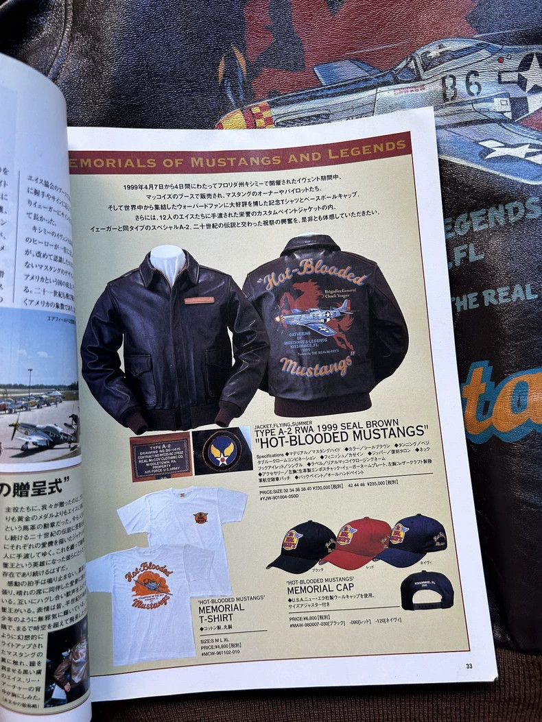 The Real McCoy's The REAL McCOY'S A2 size 38 Pilot Jacket with Horsehide Size US M / EU 48-50 / 2 - 8 Thumbnail