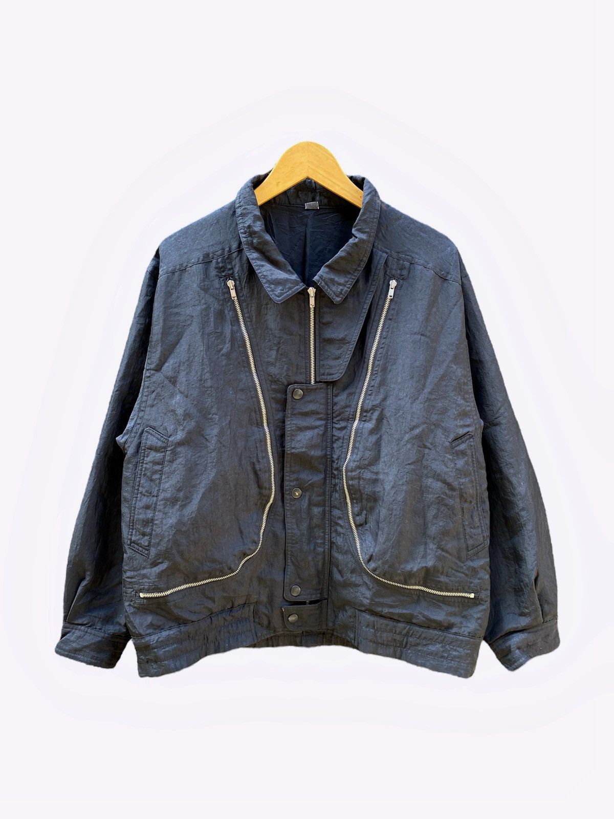 Yohji Yamamoto Japanese Mens 707 Multi zipper vkei kmrii style Jacket Size US M / EU 48-50 / 2 - 1 Thumbnail