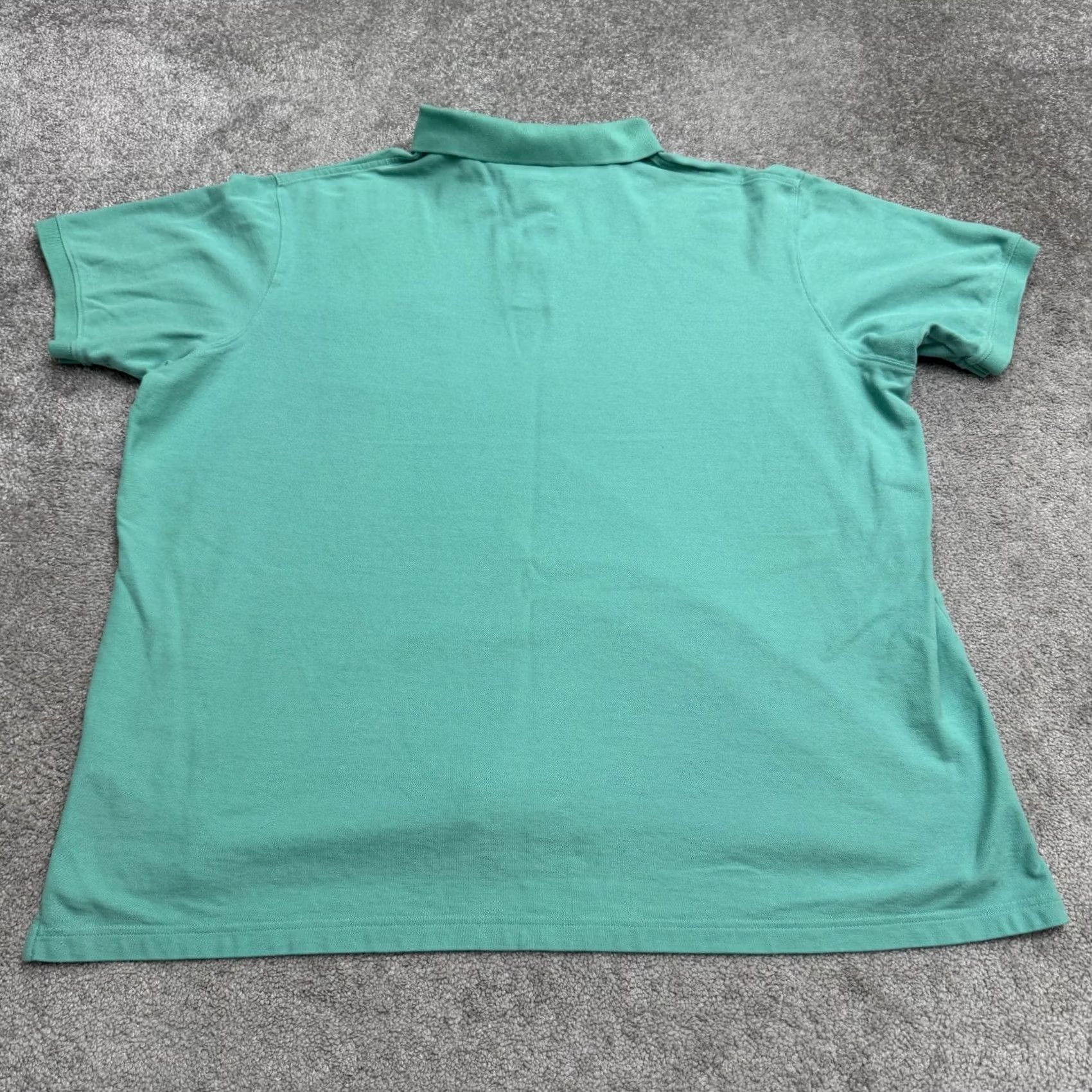 Vintage Harbor Bay Polo Shirt Mens 3XL Green Cotton Short Sleeve Pocket Top Size US XXL / EU 58 / 5 - 2 Thumbnail
