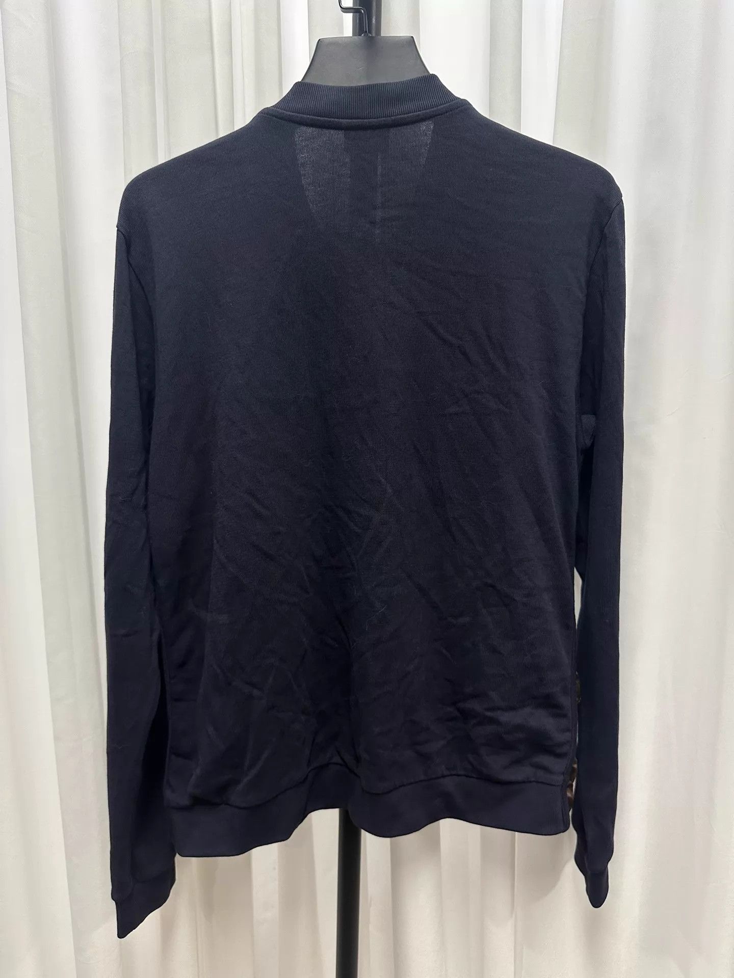 Dries Van Noten Dries Van Noten Nylon-Paneled Cardigan L Riri Zip Size US L / EU 52-54 / 3 - 4 Thumbnail