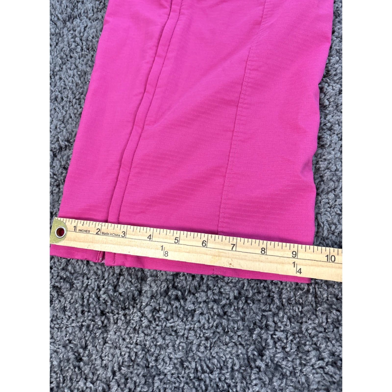Nike VINTAGE Nike Pants Women Medium Hot Pink Baggy Cargo Y2K High Rise Khakis Straight M Womens Size 32" / US 10 / IT 46 - 3 Thumbnail