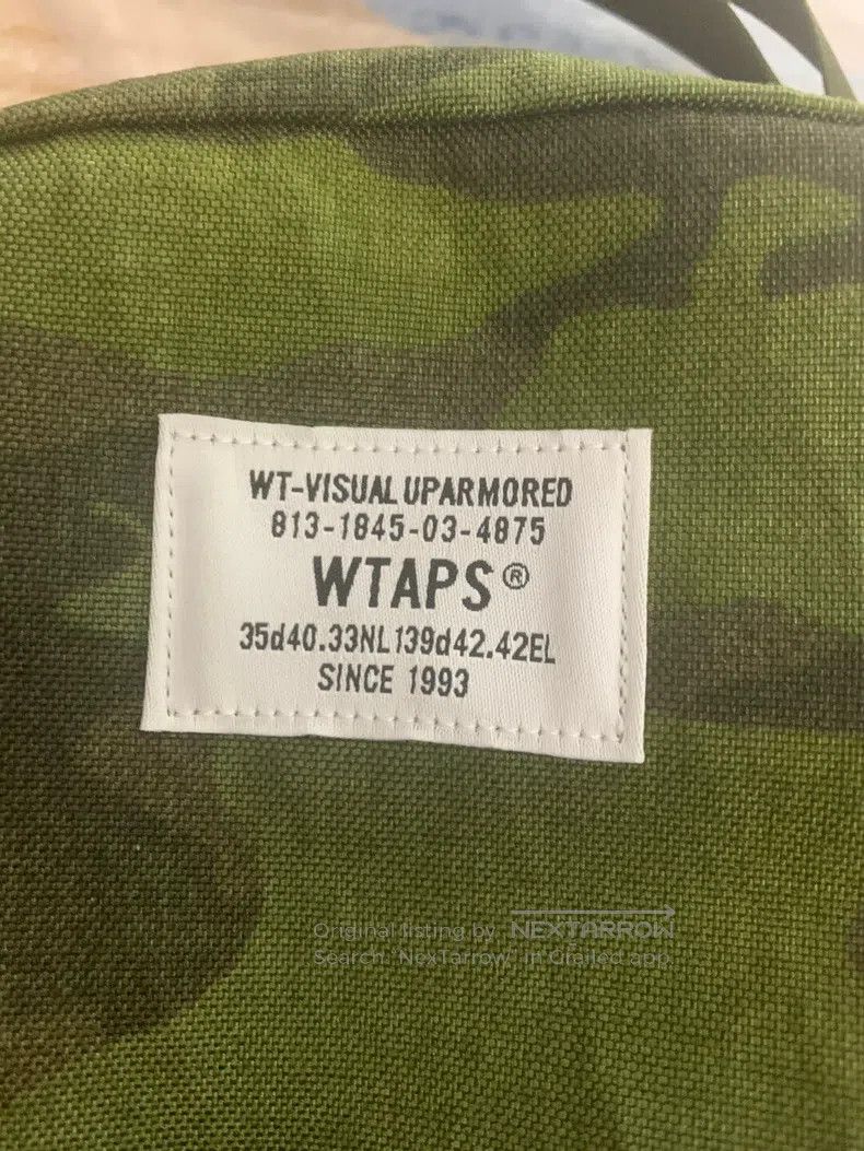 Wtaps Wtaps Camouflage Shoulder Bag Size ONE SIZE - 4 Thumbnail