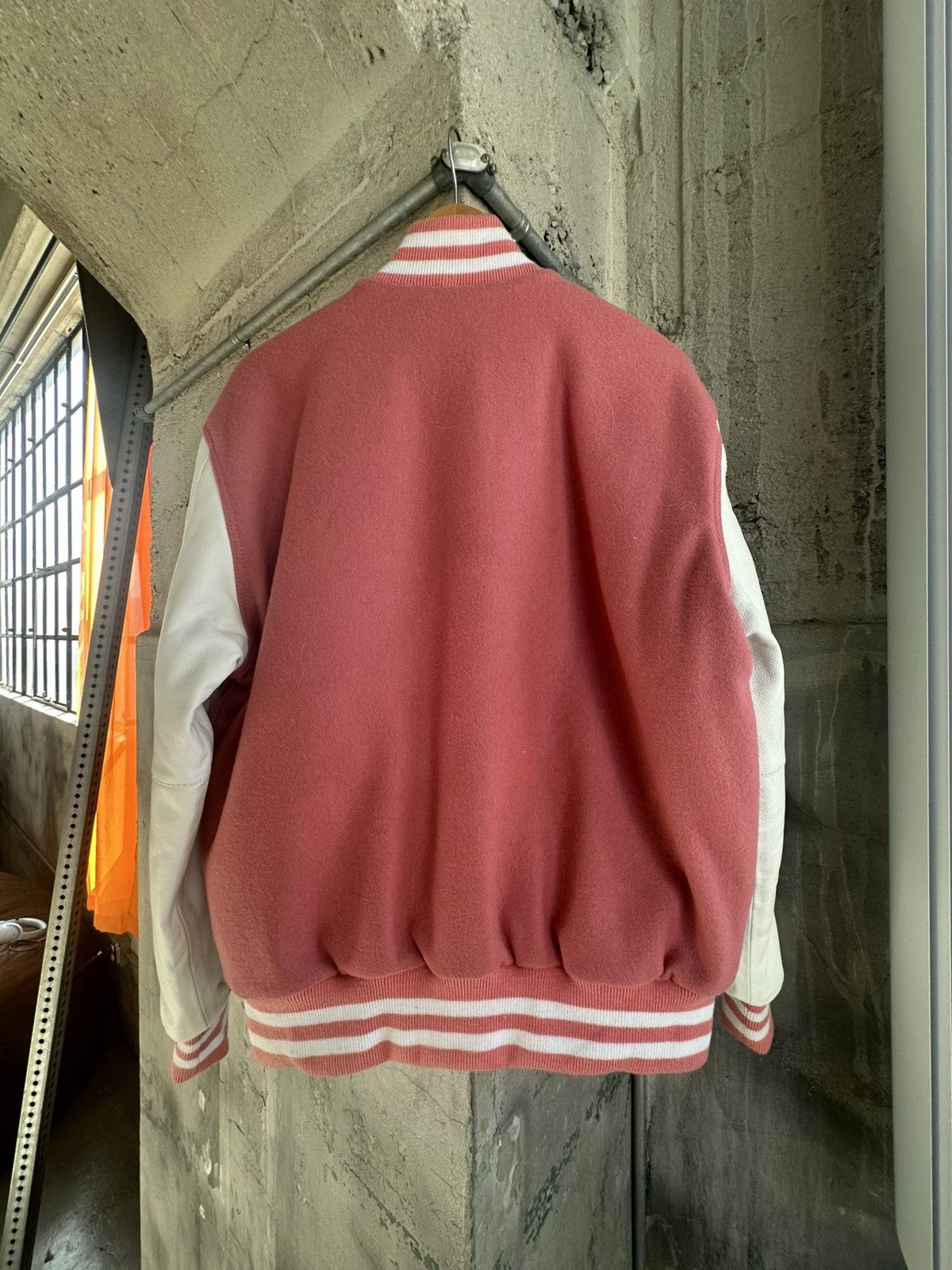 Other Pink Varsity Jacket (Genuine Leather) Size US L / EU 52-54 / 3 - 2 Thumbnail