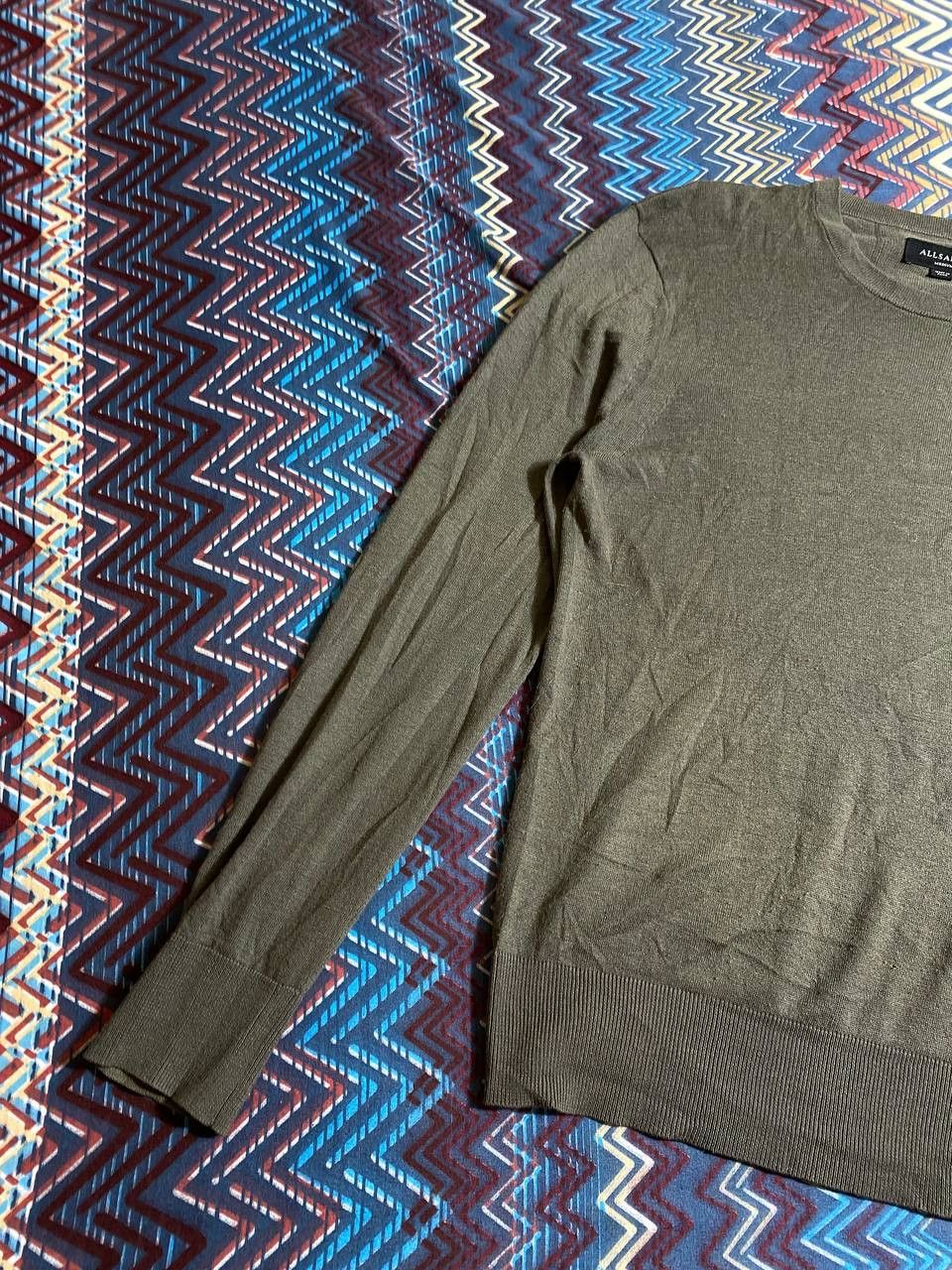 Allsaints × Vintage AllSaints Knitted Sweater Sweatshirt Size US M / EU 48-50 / 2 - 9 Thumbnail
