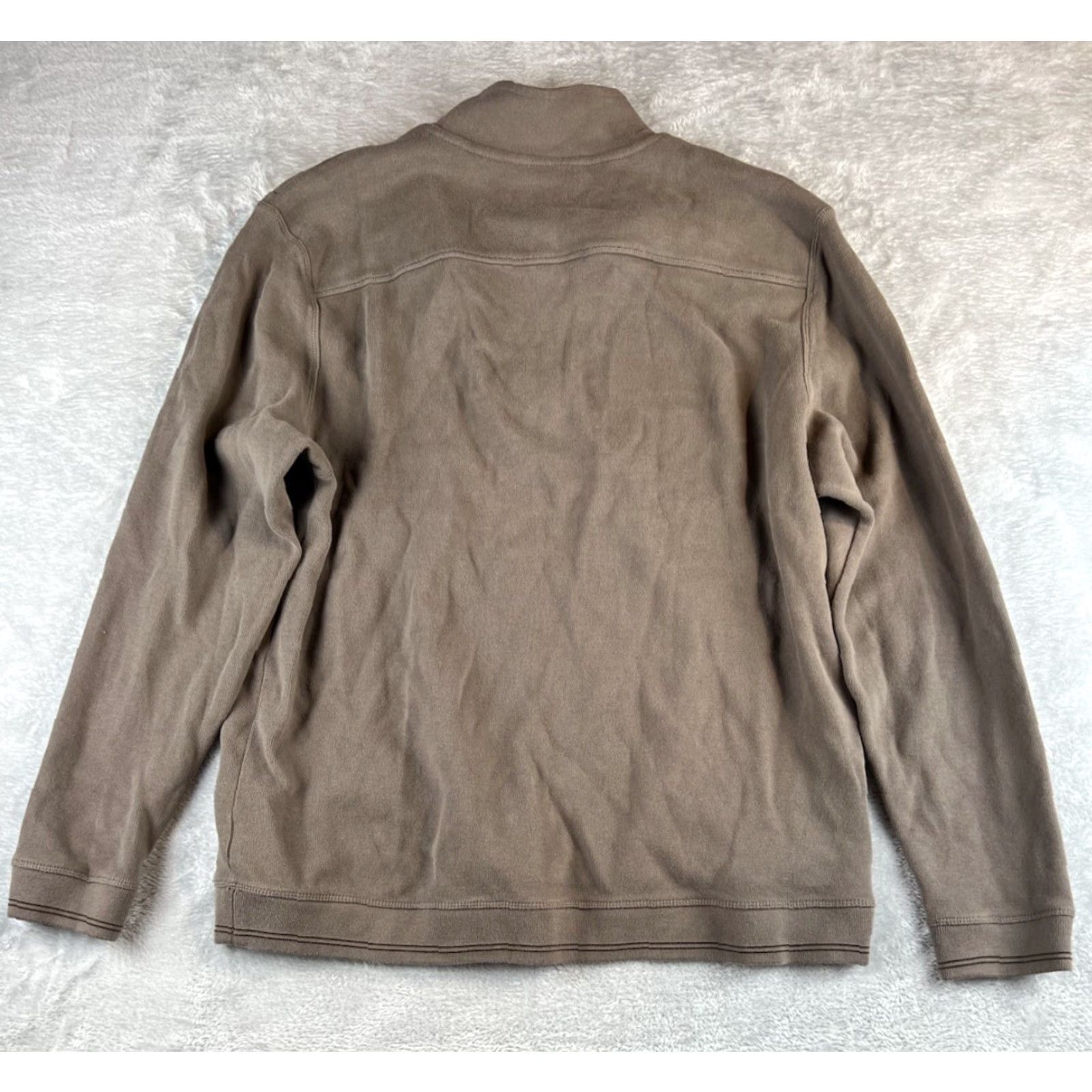 Tommy Bahama Tommy Bahama 1/4 Zip Pullover Shirt Mens XL Brown Relax Preppy Vacation Pullover Shirt Mens XL Brown Preppy Vacation 1/4 Zip Sweater (No N/A) Size US XL / EU 56 / 4 - 3 Thumbnail