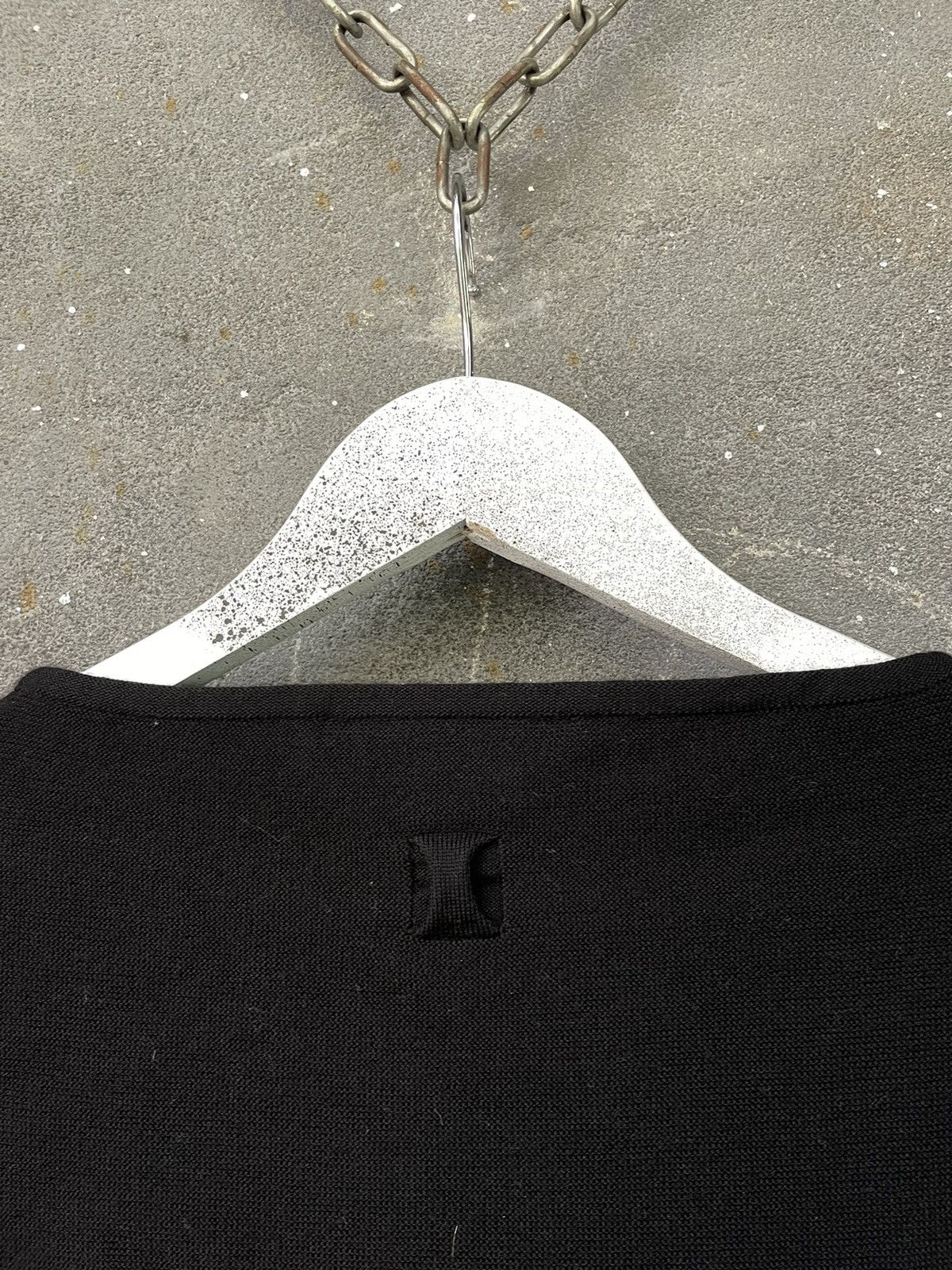 hannes roether Hannes Roether Black Double Knit Sweater Avant Garde Rare Size S / US 4 / IT 40 - 7 Thumbnail