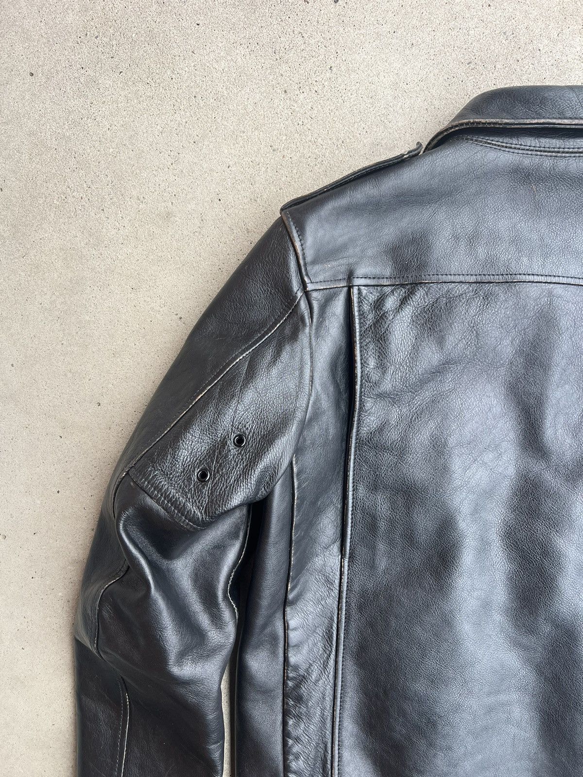 Hedi Slimane × Saint Laurent Paris Saint Laurent Paris Leather Jacket by Hedi Slimane Size US S / EU 44-46 / 1 - 7 Thumbnail