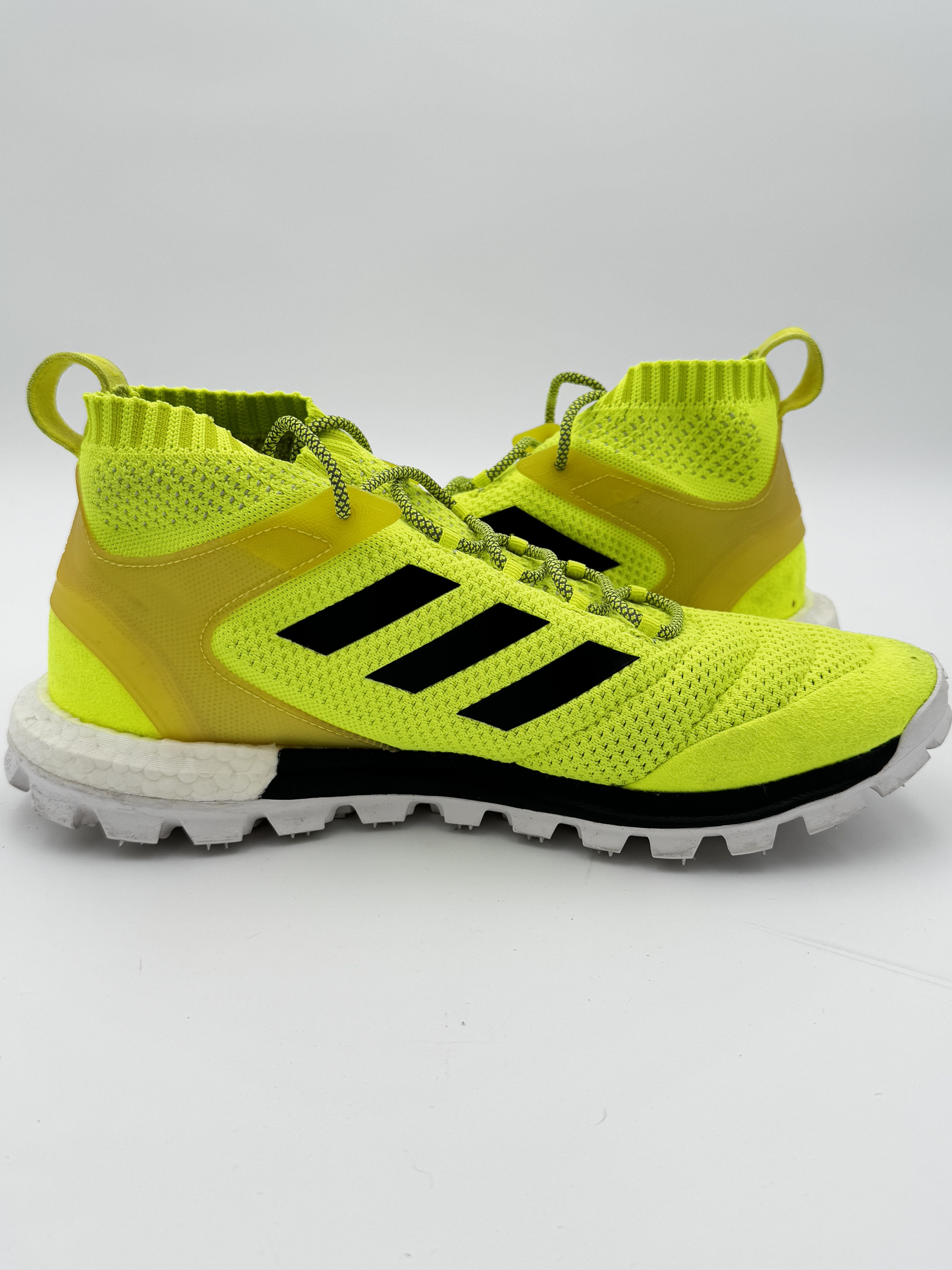 Adidas × Gosha Rubchinskiy adidas Gosha Copa Mid Primeknit Solar Neon Yellow Size US 11 / EU 44 - 3 Thumbnail