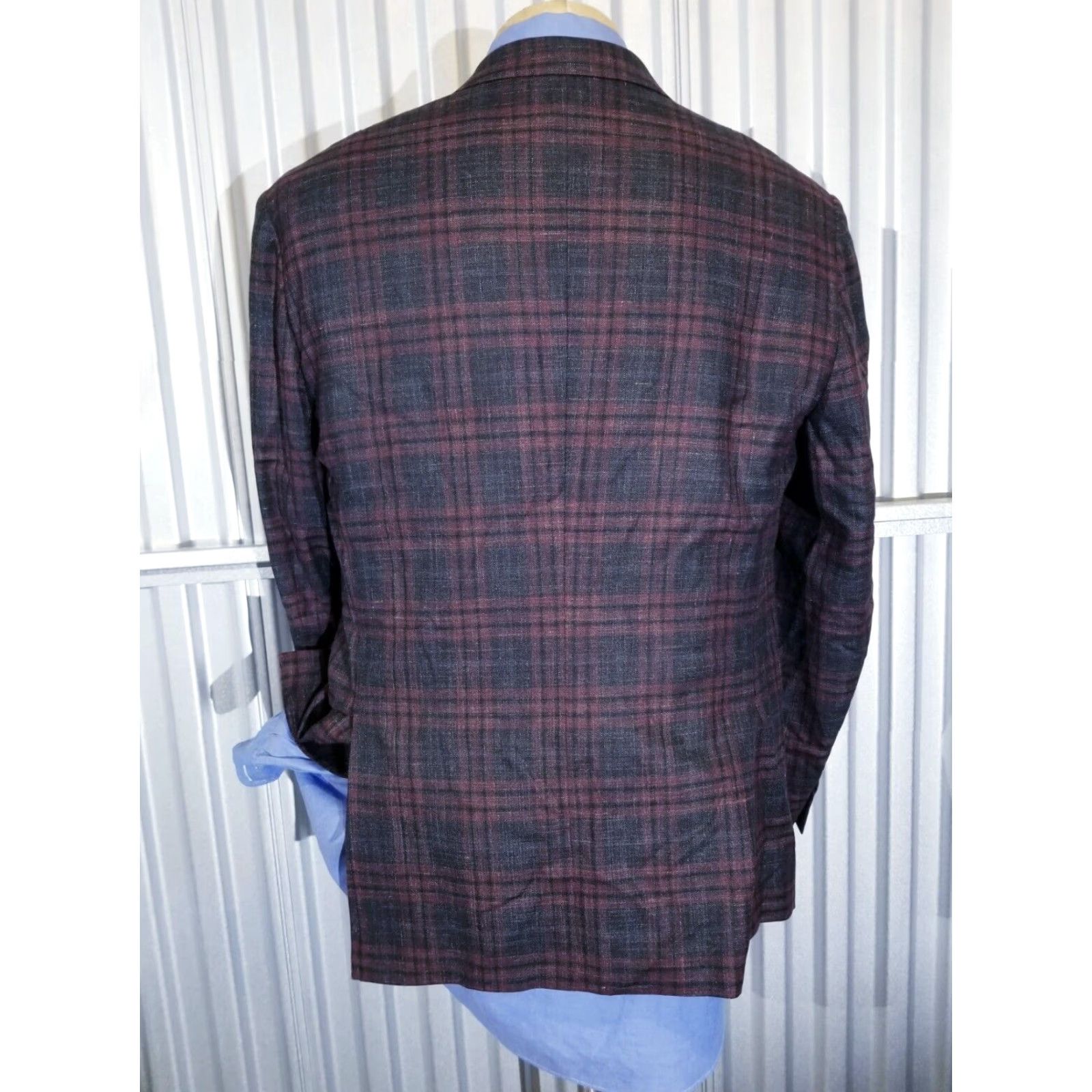 Ermenegildo Zegna Ermenegildo Zegna Sport Coat Jacket Red 54R 44R Men Size US S / EU 44-46 / 1 - 4 Thumbnail