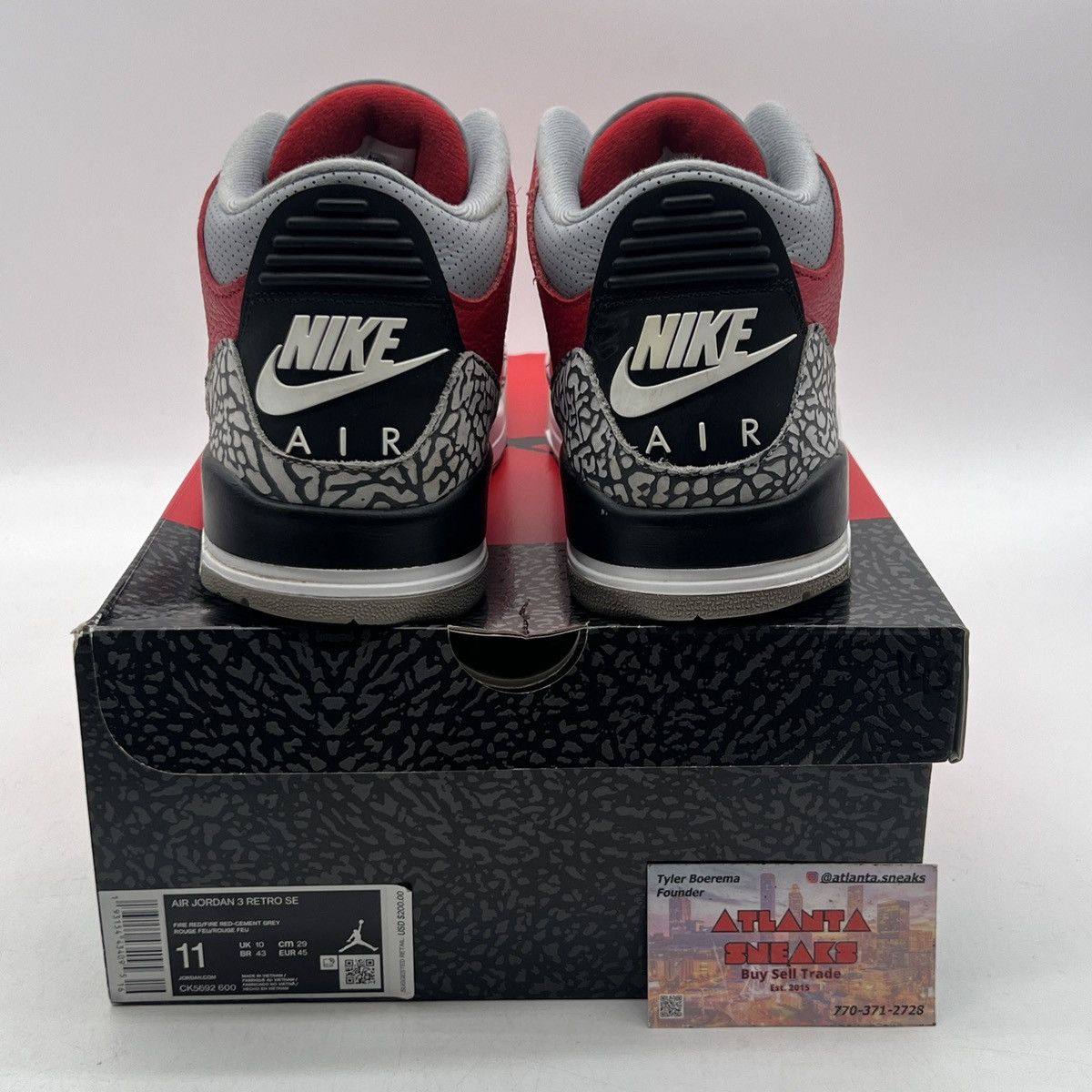 Jordan Brand Air Jordan 3 unite Size US 11 / EU 44 - 3 Thumbnail