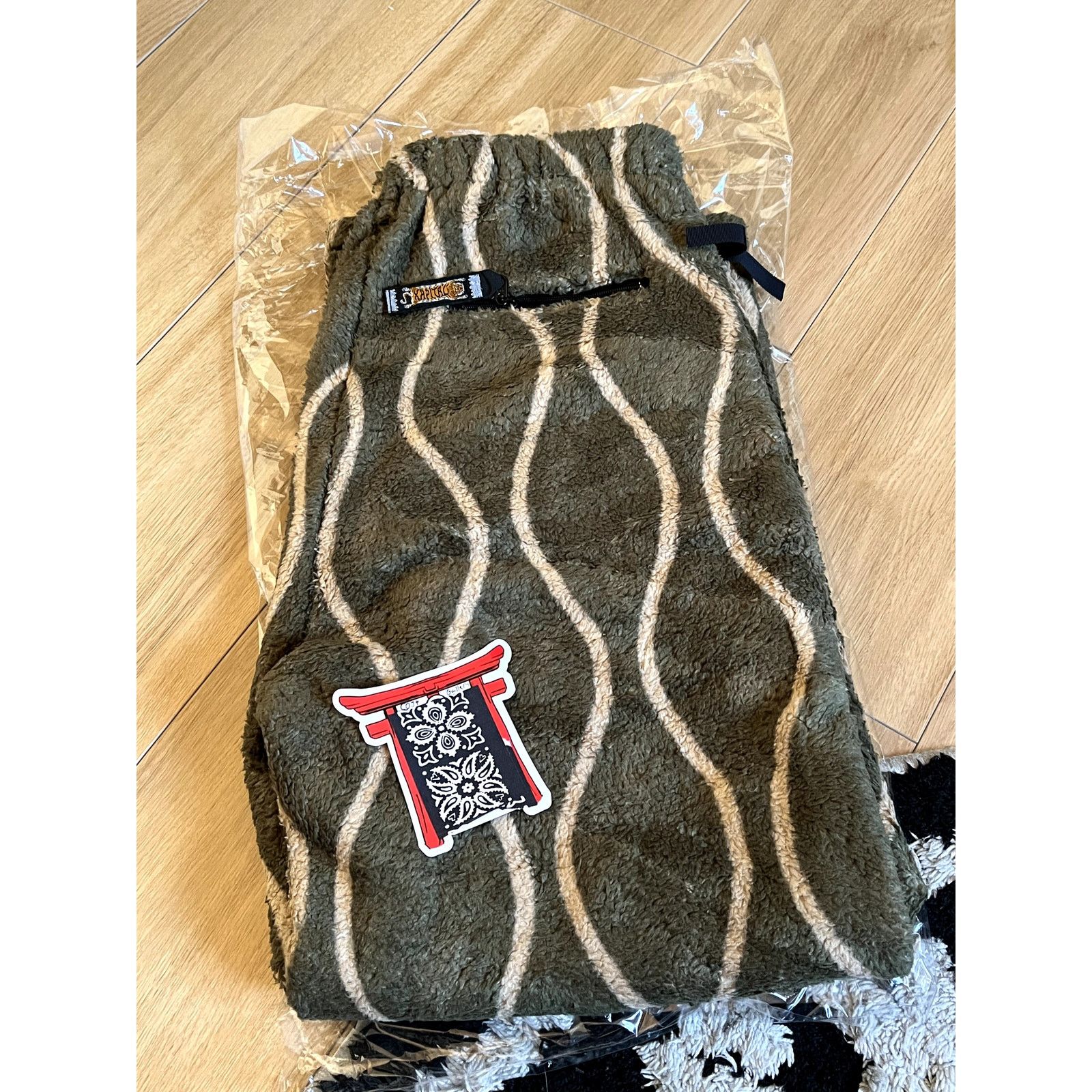 Kapital Kapital Drunken Stripe Fleece Easy Straight Pants Size US 32 / EU 48 - 4 Thumbnail