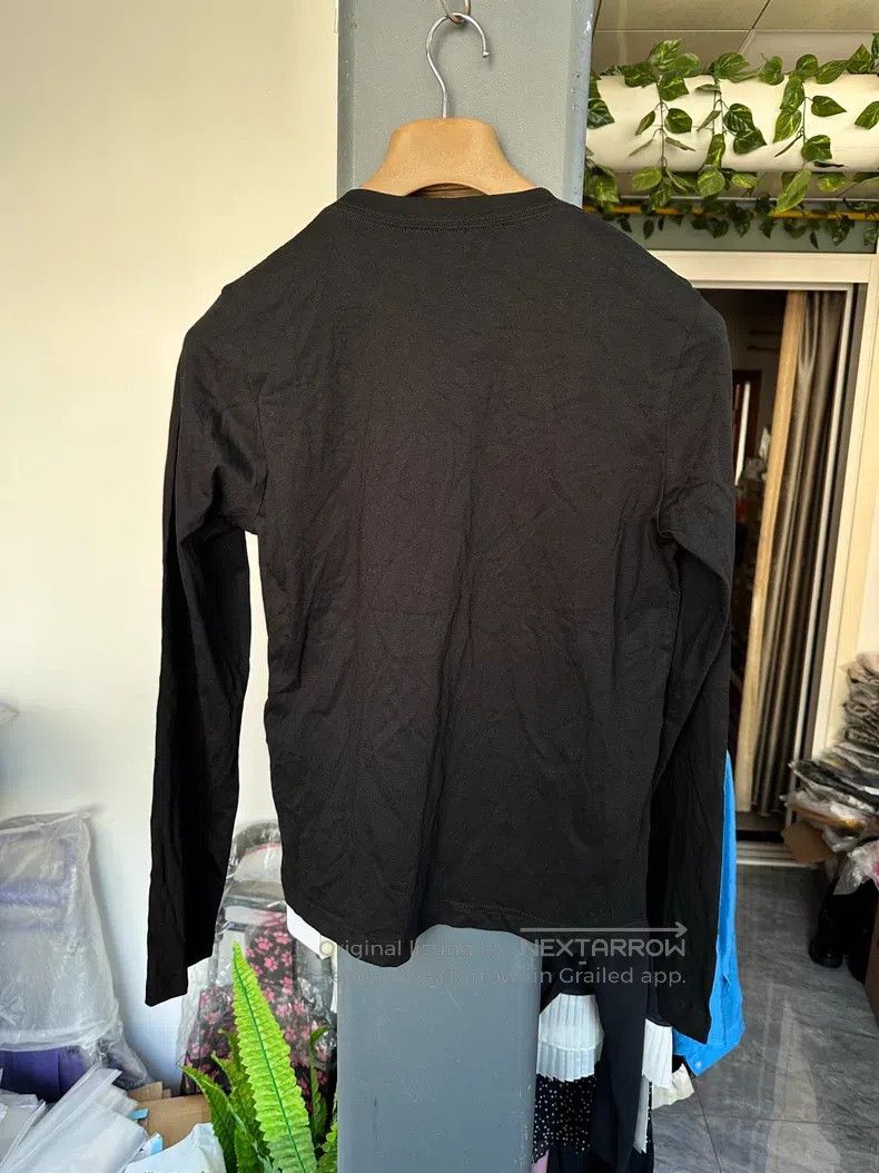 Balenciaga Balenciaga Black round-neck small logo sweatshirt Size US M / EU 48-50 / 2 - 4 Thumbnail