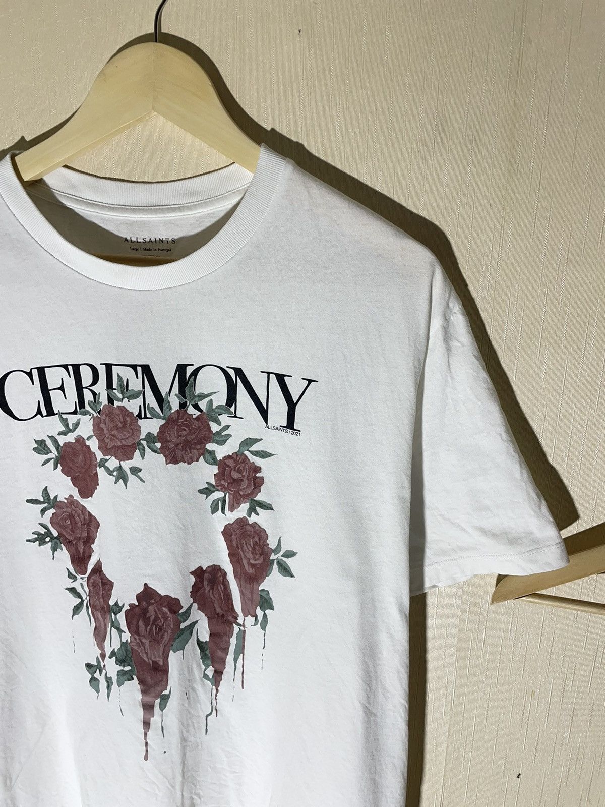 Allsaints × Japanese Brand Allsaints streetwear Japanese T shirt Size US L / EU 52-54 / 3 - 2 Thumbnail