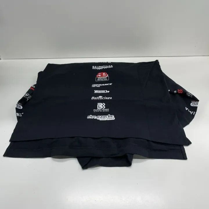 Balenciaga Balenciaga Logo Print Long Sleeve Sweatshirt 0079-2507 Size US XS / EU 42 / 0 - 7 Thumbnail