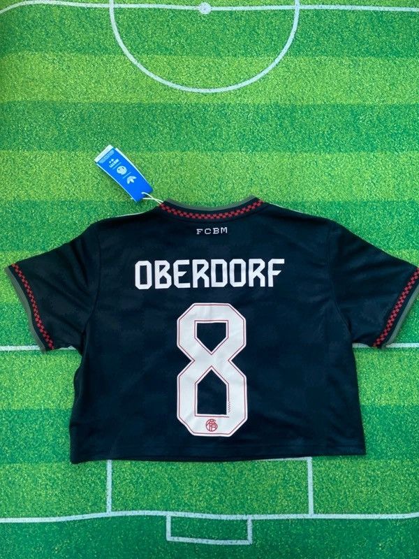 Adidas Adidas FC Bayern 25/26 women's soccer jersey cropped size L Size L / US 10 / IT 46 - 2 Thumbnail