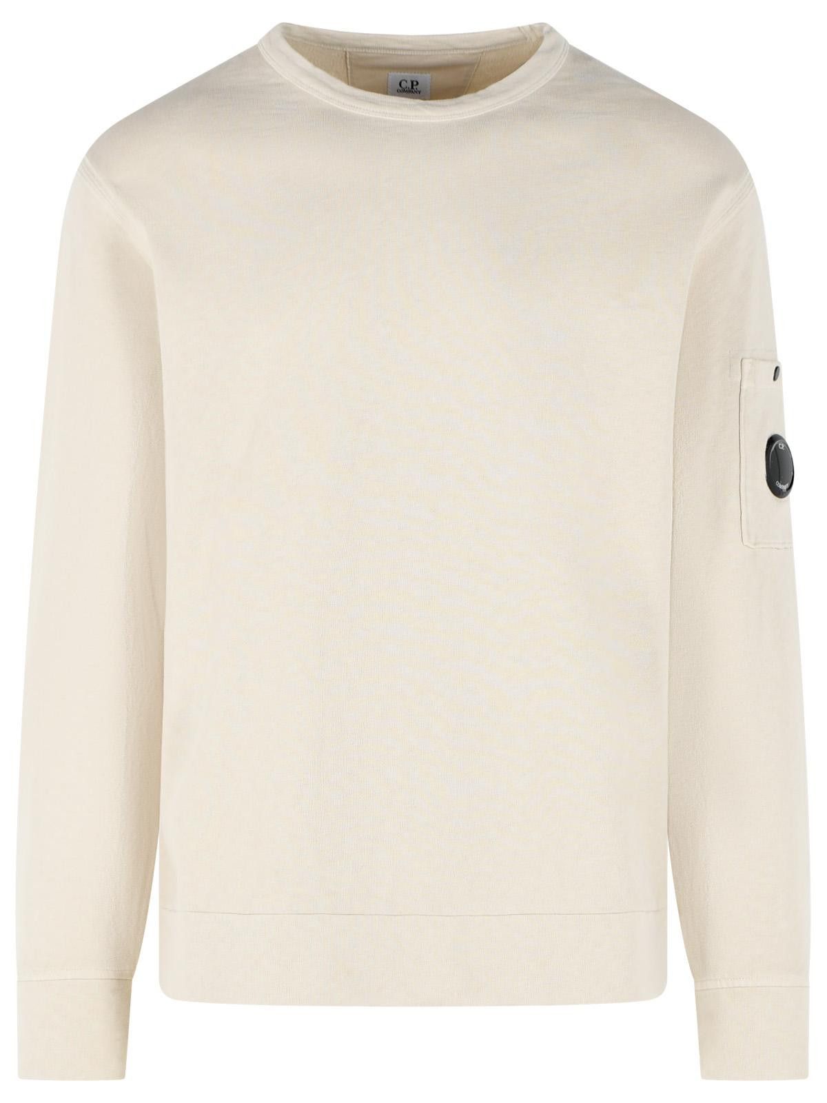 C.P. Company C.P. COMPANY Beige Cotton Sweatshirt Size US XL / EU 56 / 4 - 1 Thumbnail