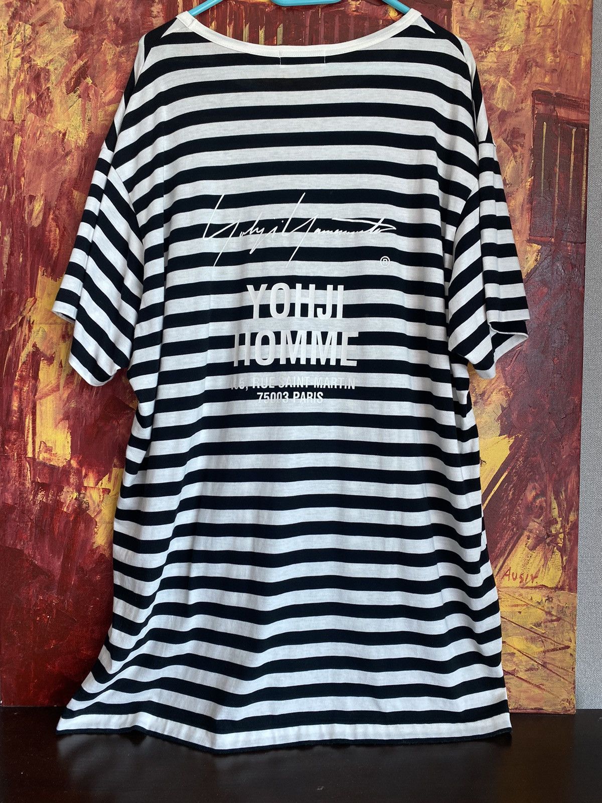 Y-3 Yohji Yamamoto Striped Tshirt Size US L / EU 52-54 / 3 - 2 Thumbnail