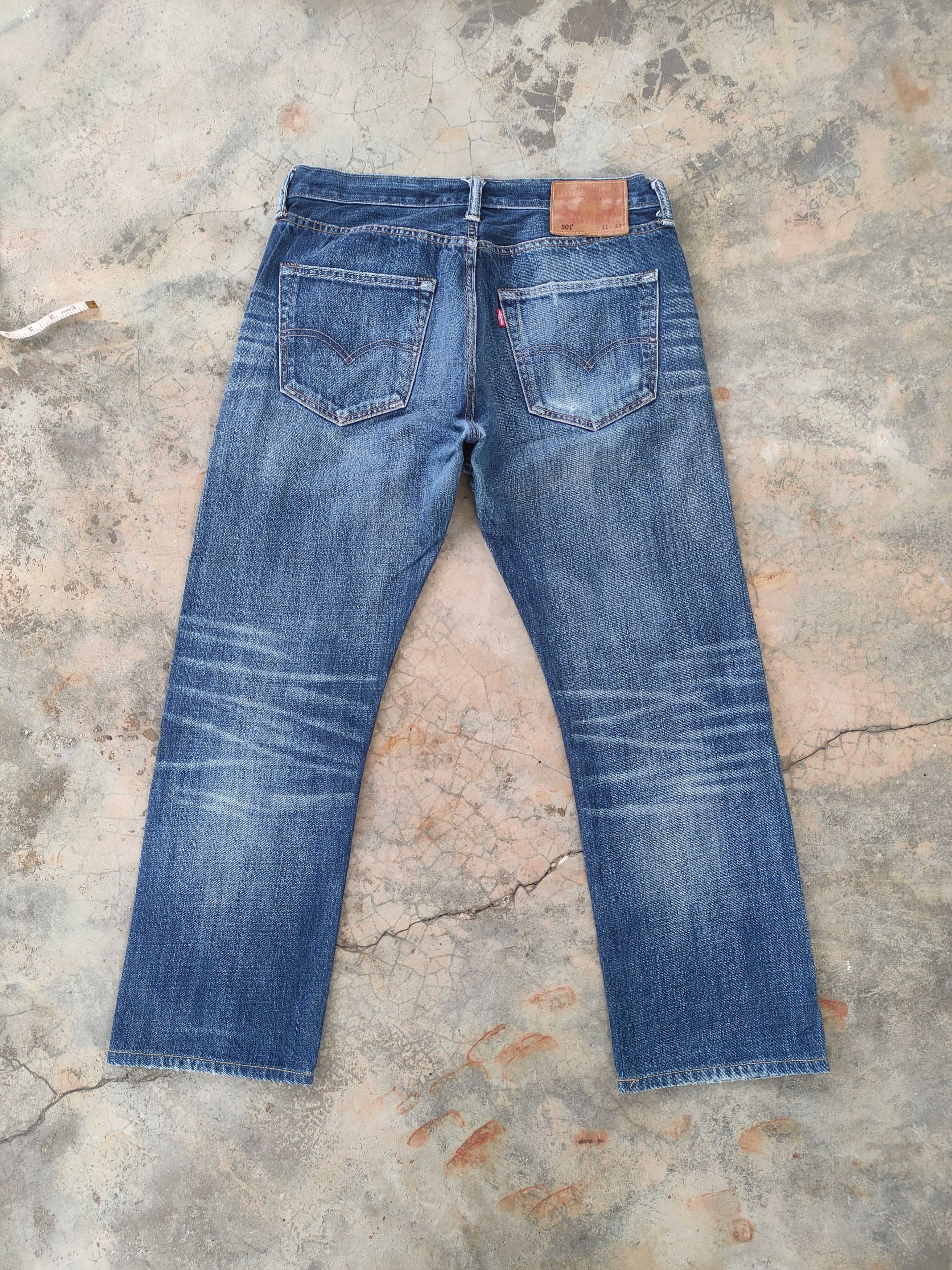 Levi's W32 LEVI'S 501 FADED JEANS DENIM PANTS Size US 32 / EU 48 - 10 Thumbnail