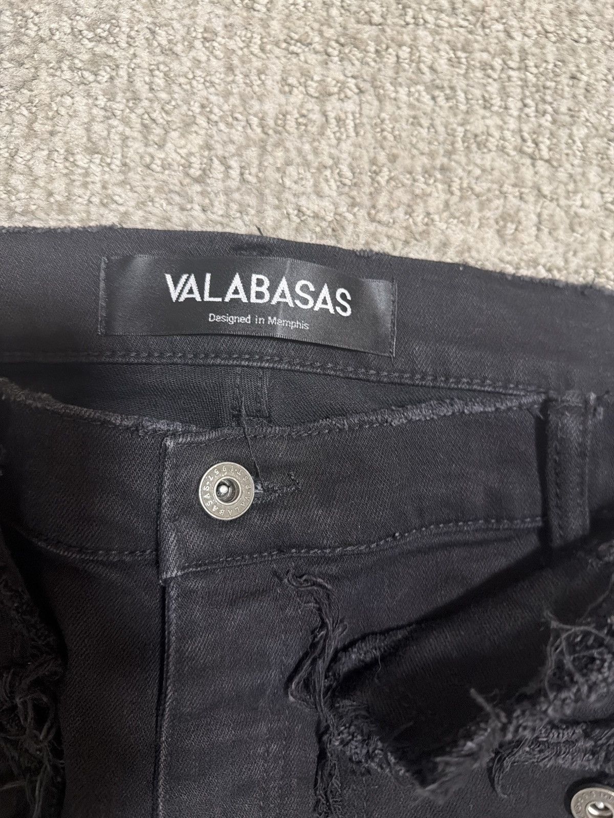 Valabasas Black denim pants Size US 36 / EU 52 - 5 Thumbnail