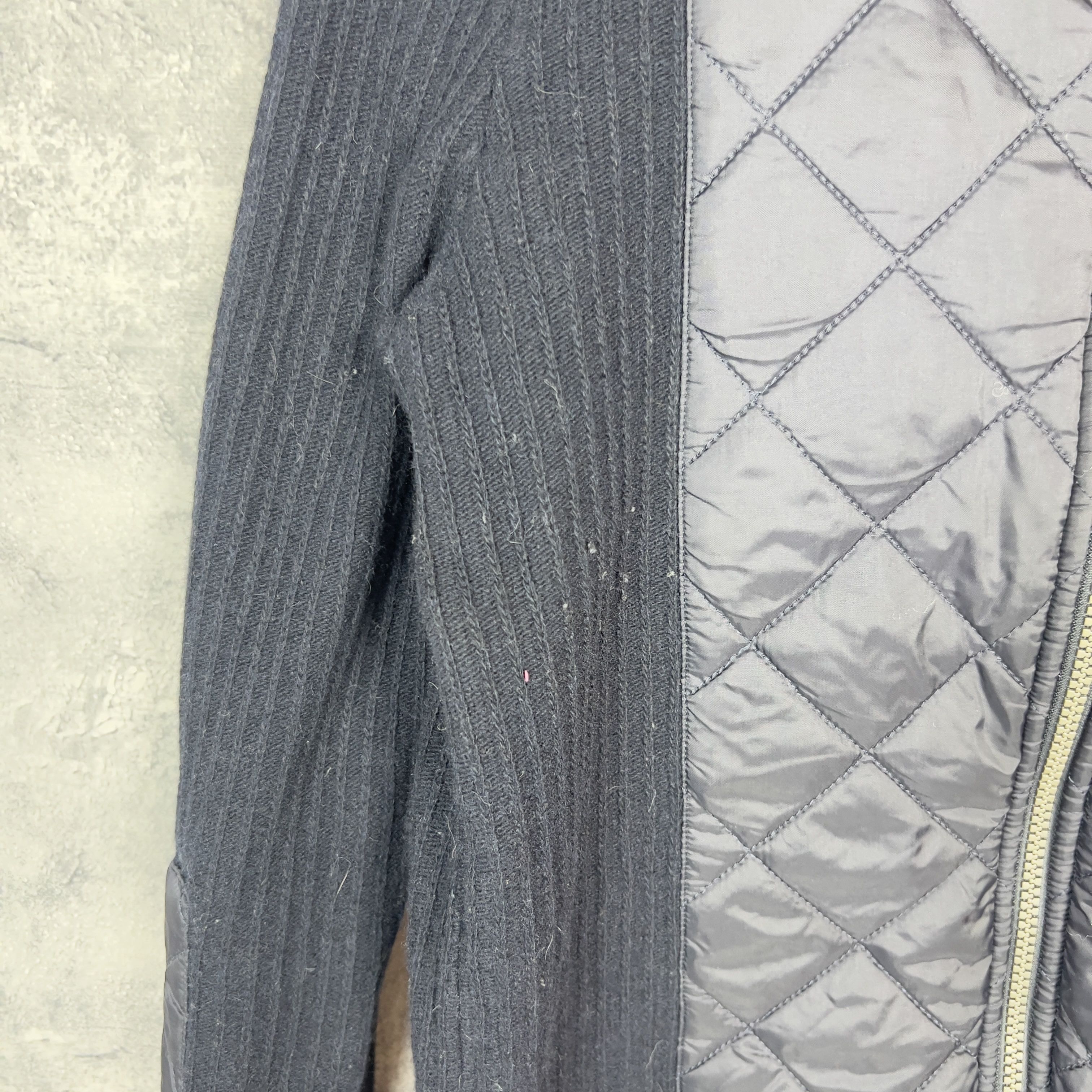 Barbour Barbour Knit Jacket Women's Size 10 Blue Long Sleeve Size L / US 10 / IT 46 - 4 Thumbnail