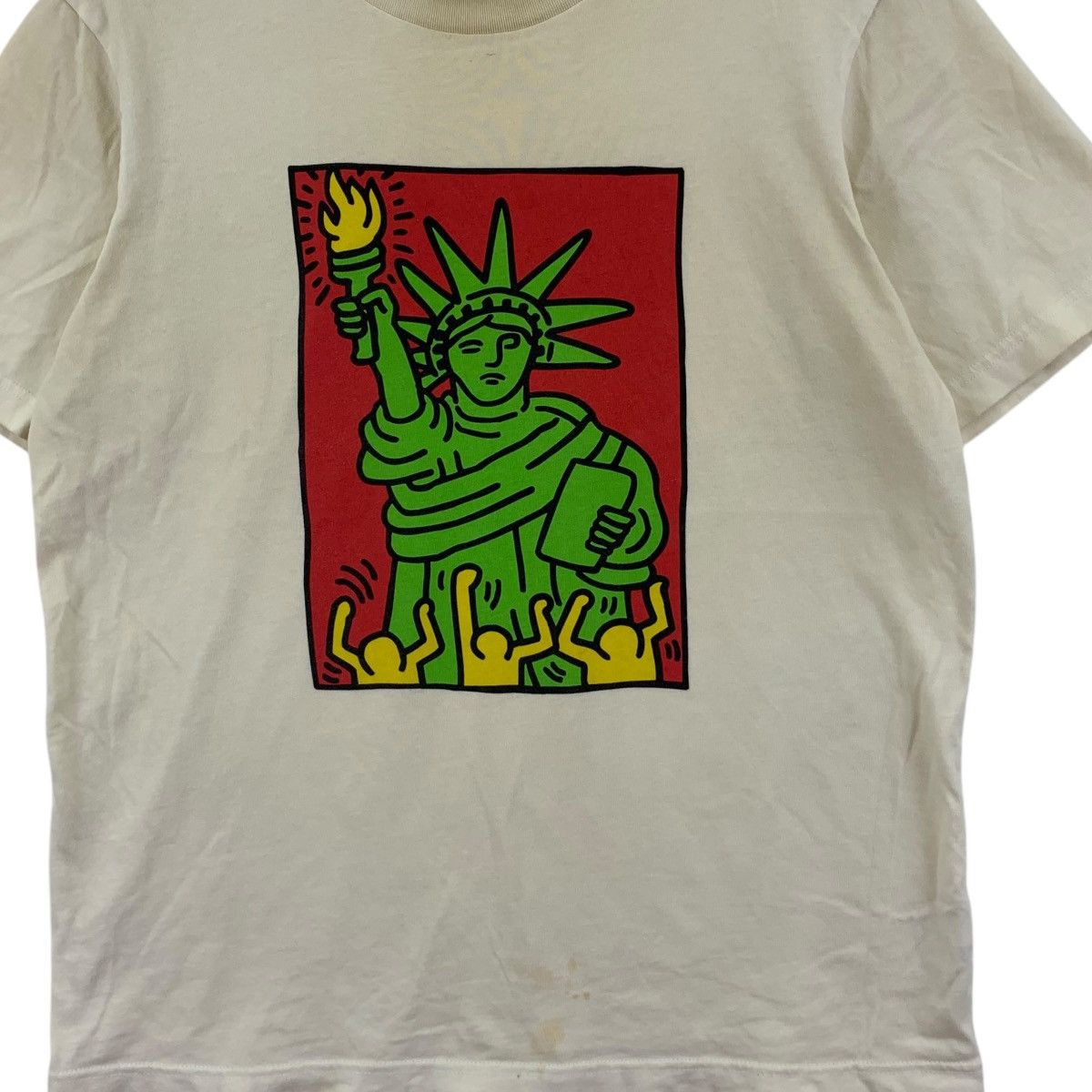 Keith Haring KEITH HARING x UNIQLO TUTTOMONDO Pisa 89 Tee Shirt Top Pop Size L / US 10 / IT 46 - 3 Thumbnail