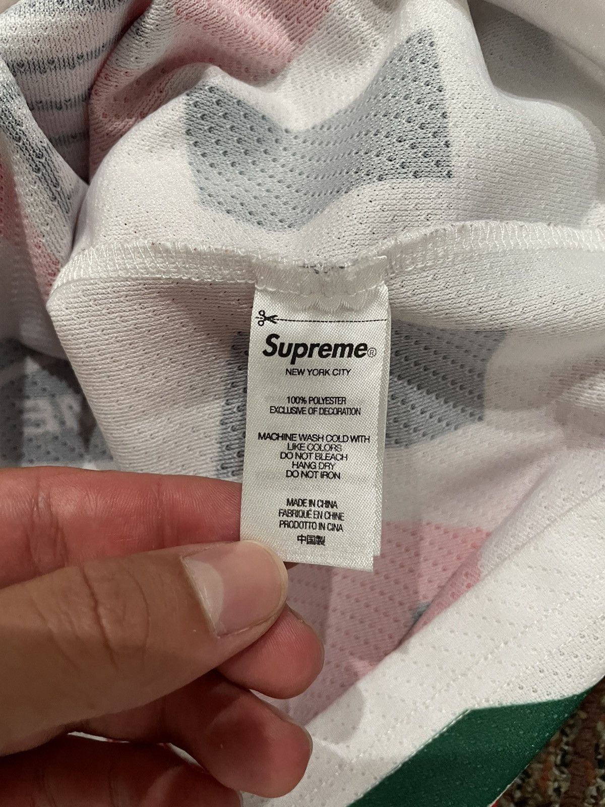Supreme Supreme Decals Moto Jersey (X-Large) Size US XL / EU 56 / 4 - 4 Thumbnail
