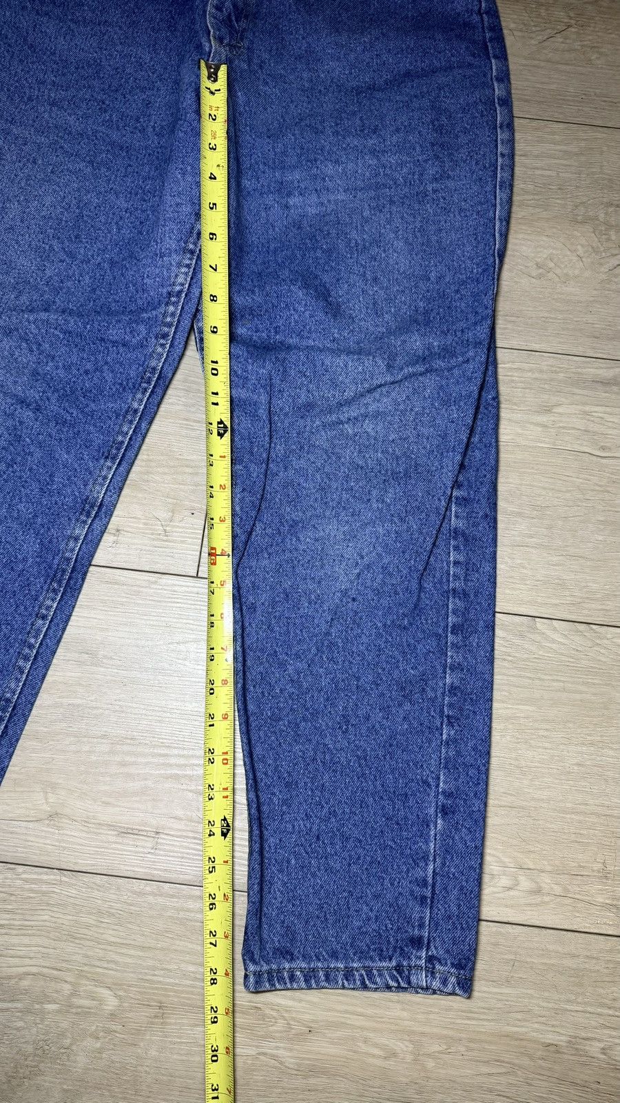 Lee Vintage 1990s Women’s Lee Riders Mom Jeans 14 Size 36" / US 14 / IT 50 - 5 Thumbnail
