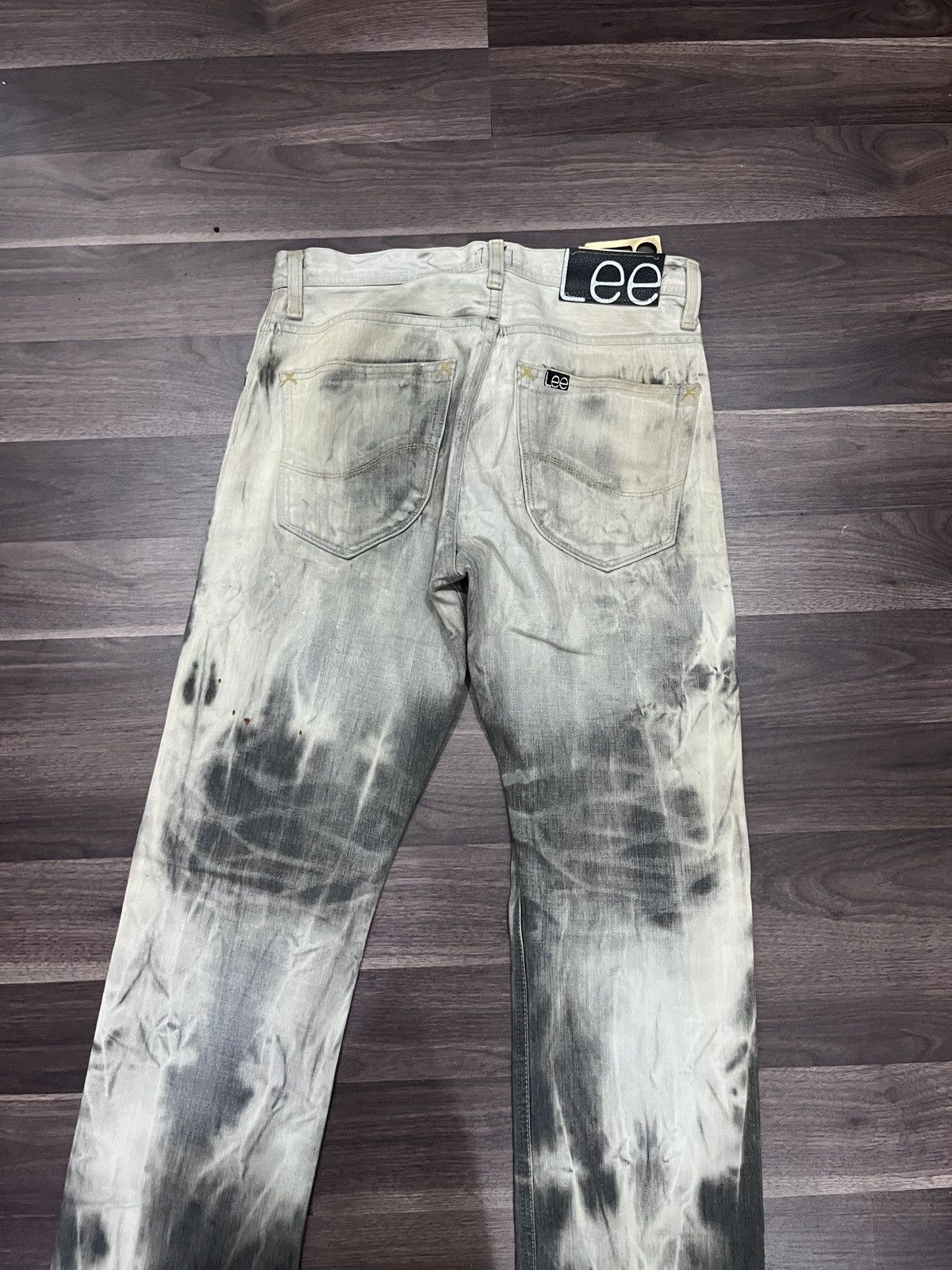 Lee RARE ❗️ Lee Vintage Acid Wash Jean LGB Inspired💥 Size US 29 - 7 Thumbnail
