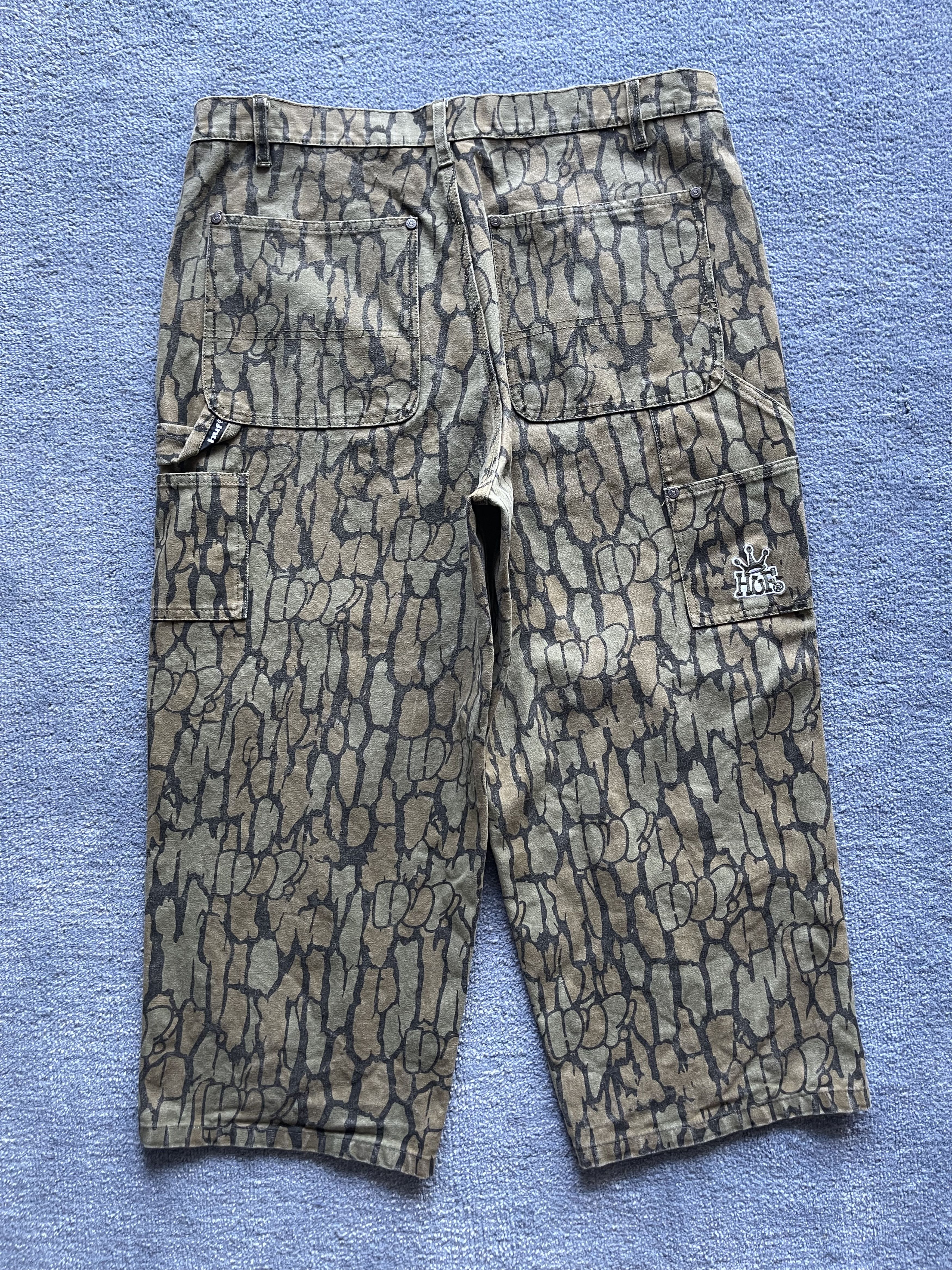 Huf HUF Gilman Double Knee Camo Pants Size 32 Cotton Duck Canvas Size US 32 / EU 48 - 2 Thumbnail