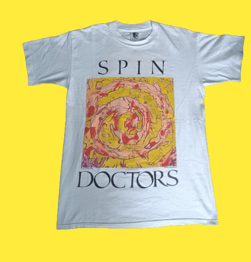 Band Tees 90s American Band Spin Doctors Art Design Tour Tee Size US L / EU 52-54 / 3 - 14 Thumbnail
