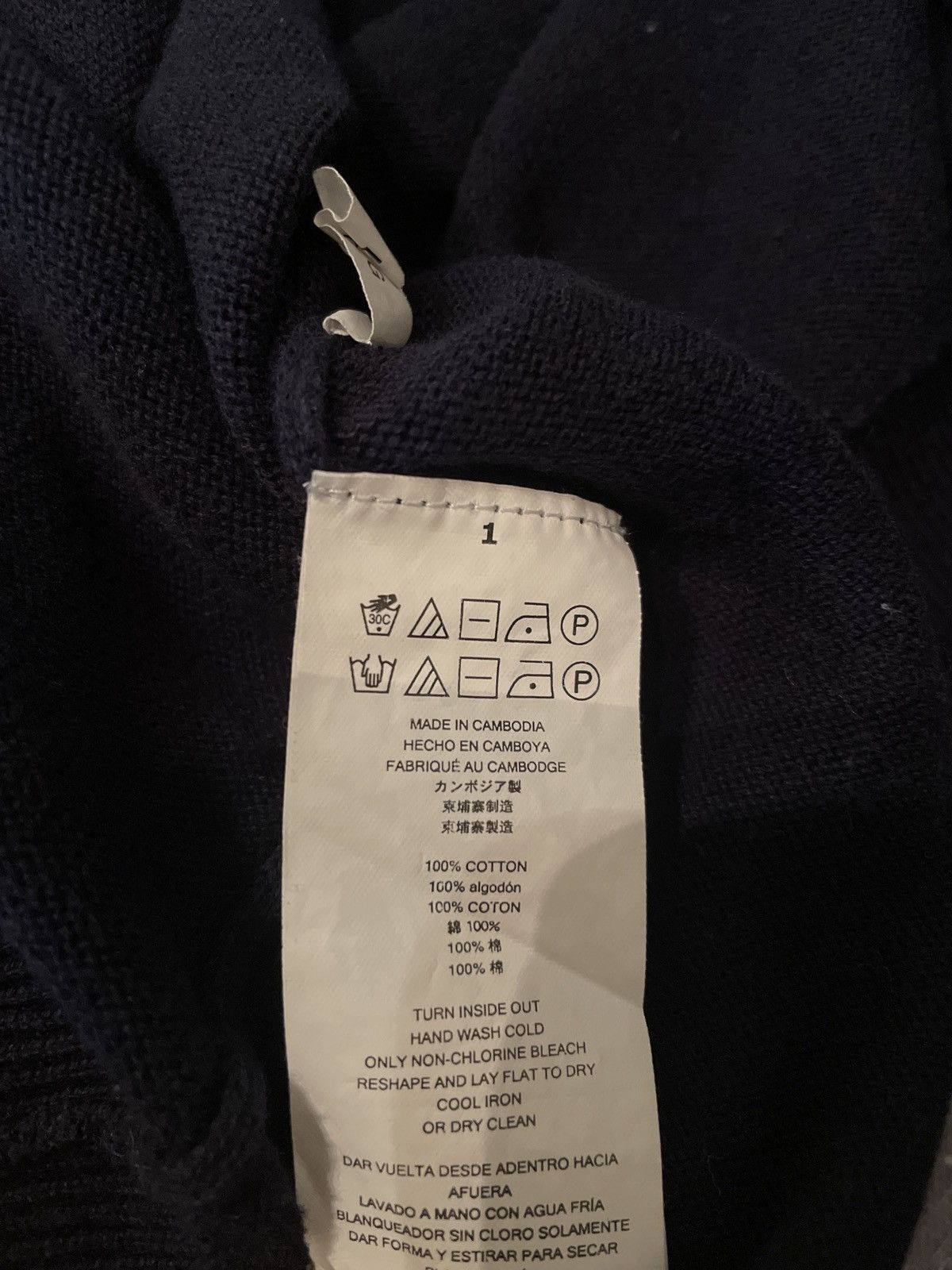Michael Kors NAVY SWEAT-SHIRT MICHAEL KORS (L) Size US L / EU 52-54 / 3 - 6 Thumbnail