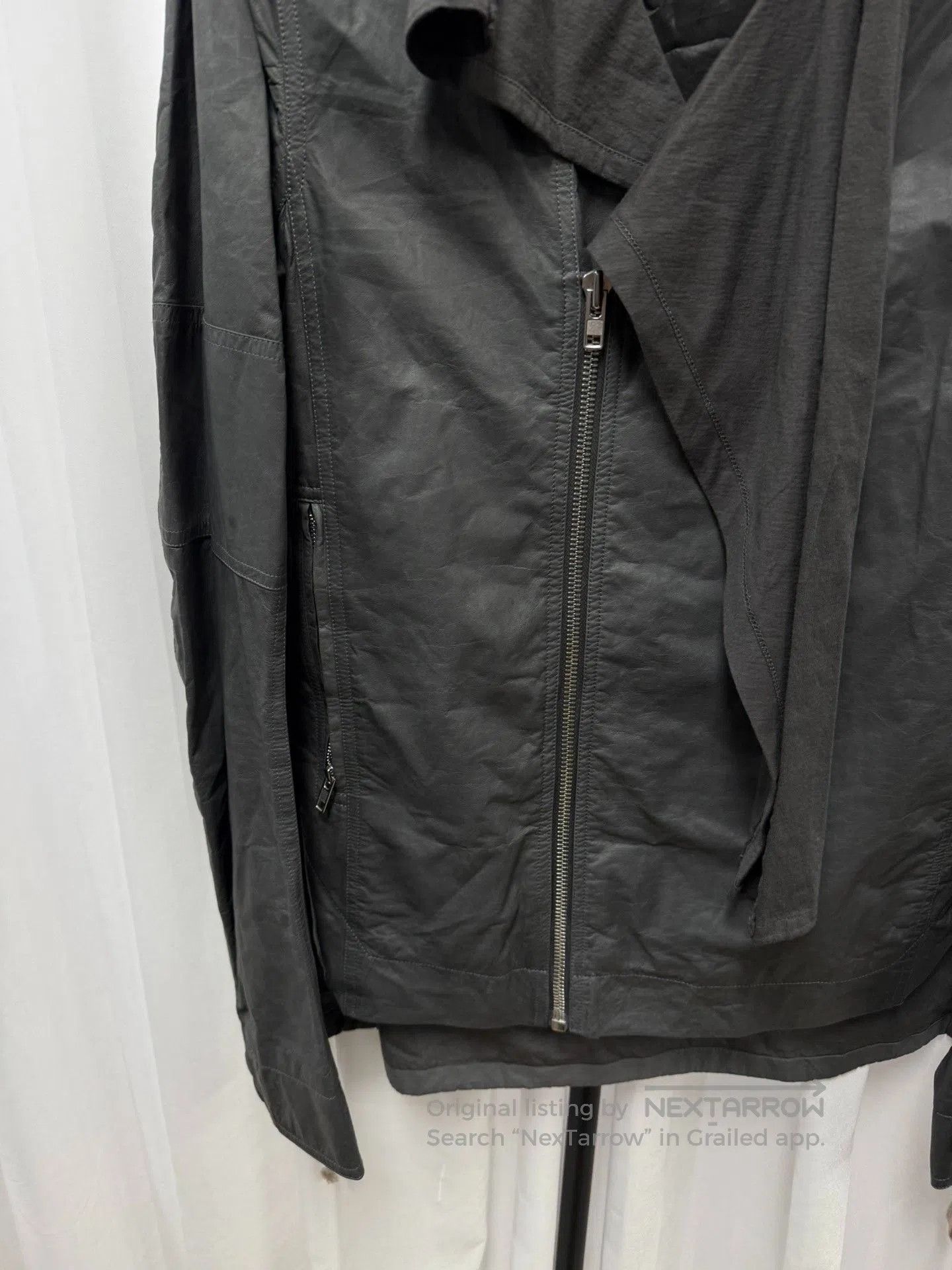 Rick Owens Rick Owens Lambskin Cape Scarf Collar Jacket. Size US M / EU 48-50 / 2 - 3 Thumbnail