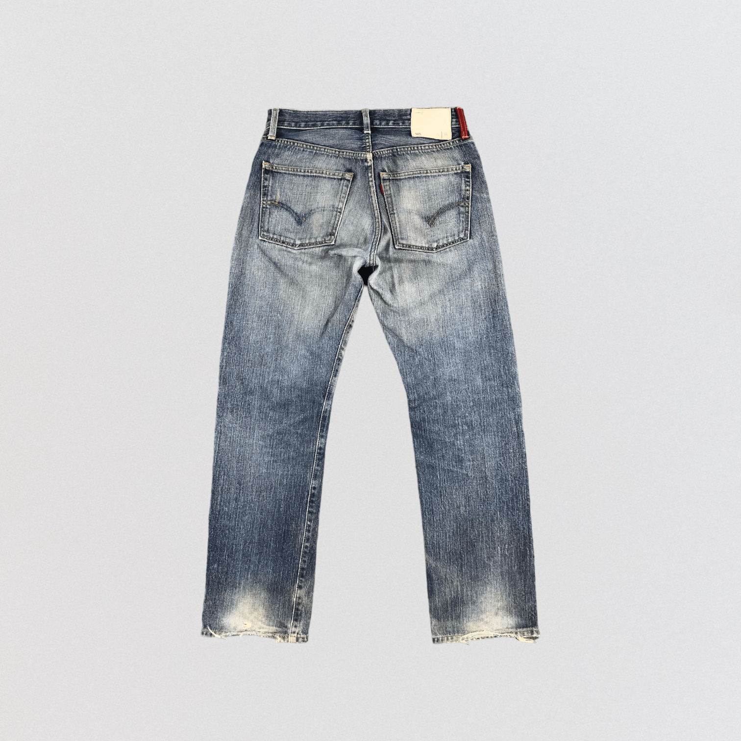 Levi's × Vintage Vintage 90s Levis 505 Red Loop Jeans-JM1934 Size US 31 - 2 Thumbnail