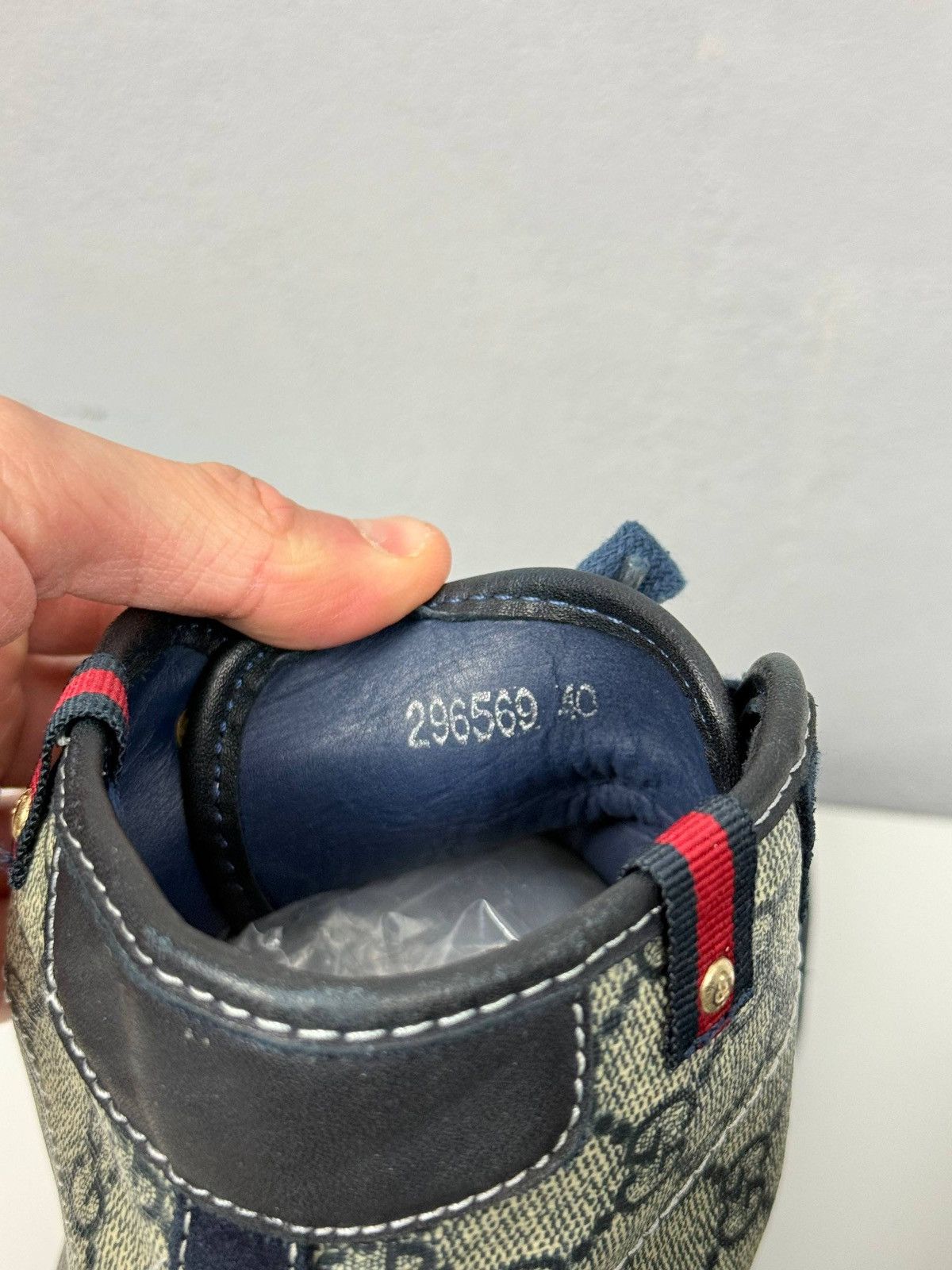 Gucci Gucci GG Monogram Canvas High Top Sneakers Size US 8.5 / IT 38.5 - 8 Thumbnail