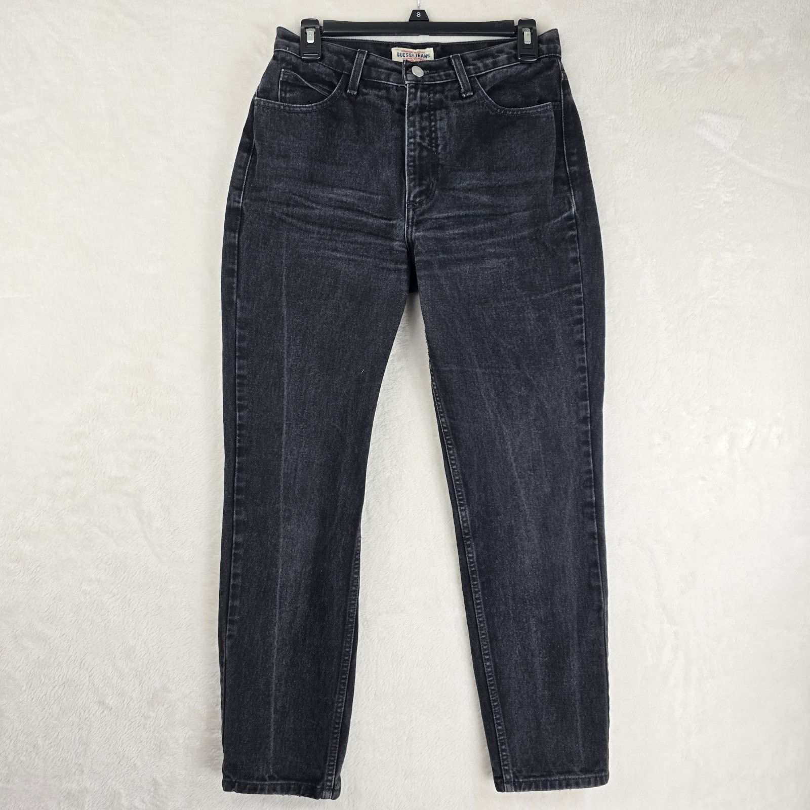 Guess Guess Jeans Womens Size 30 28x28 Black Denim Vintage 90s Size 28" / US 6 / IT 42 - 2 Thumbnail
