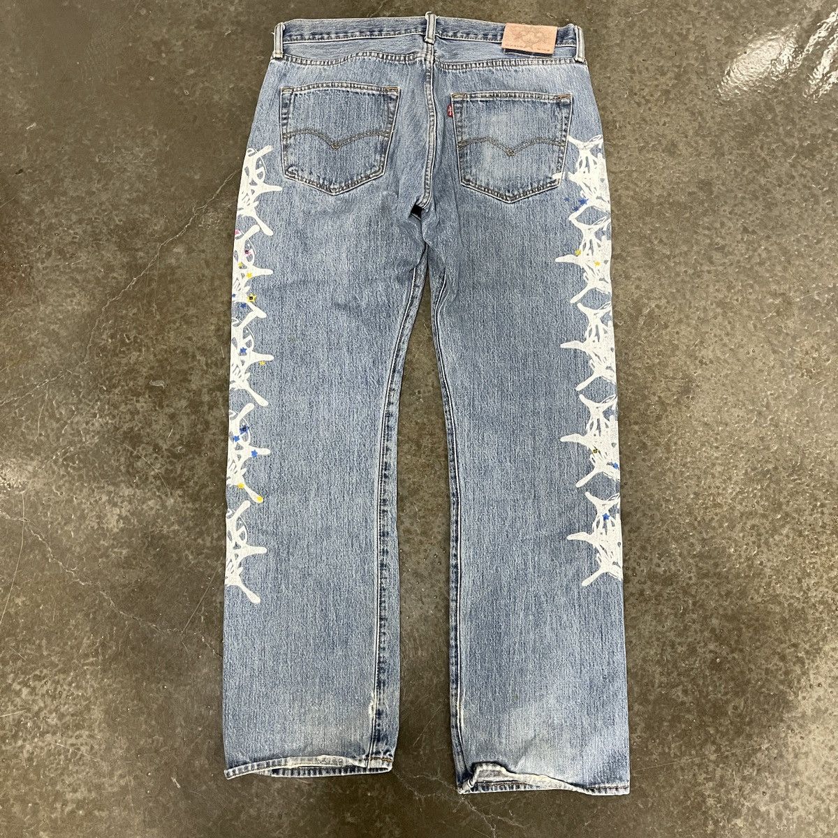 Sp5der Sp5der VINTAGE WEB DENIM Size US 34 / EU 50 - 6 Thumbnail