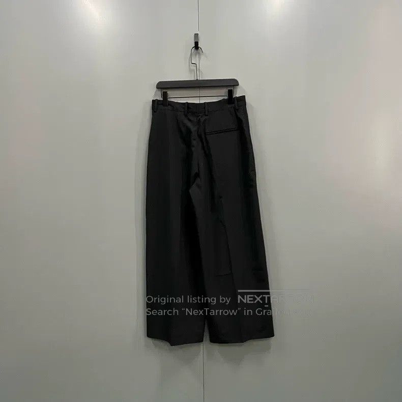 Acne Studios Acne Studios Black Wide Leg Pants Size US 30 / EU 46 - 2 Thumbnail