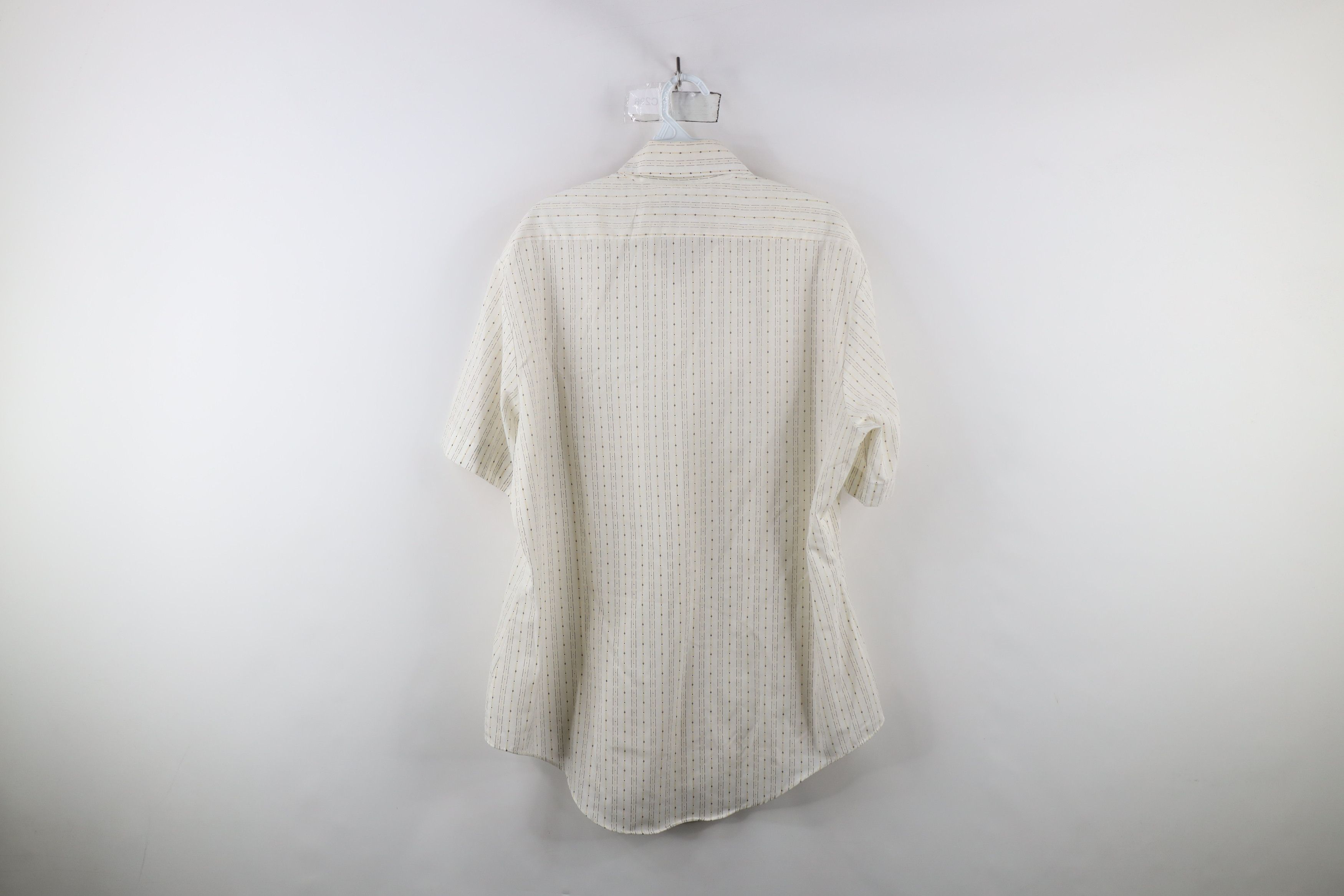 Vintage Vintage 70s Streetwear Sheer Short Sleeve Button Shirt Size US M / EU 48-50 / 2 - 11 Thumbnail