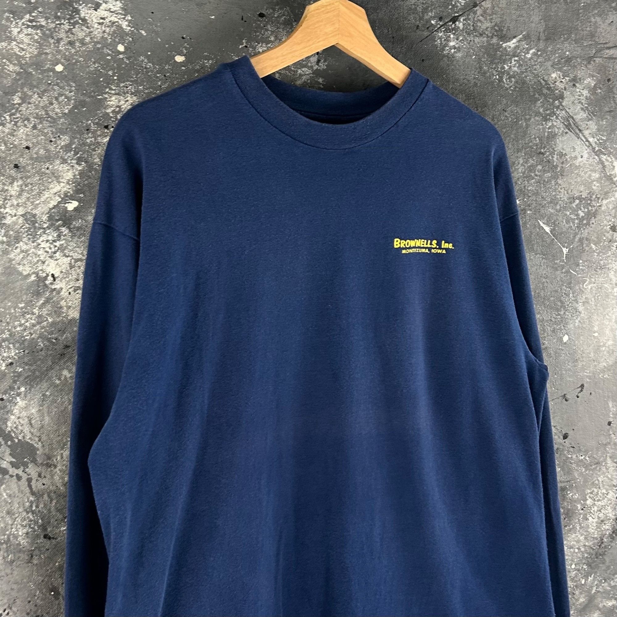 Vintage Vintage 80’s Brownells gunsmith shirt Size US L / EU 52-54 / 3 - 4 Thumbnail