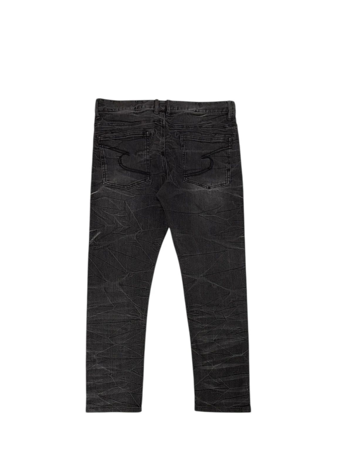 semanticdesign Japanese Brand black gradient claw mark denim jeans Size US 32 / EU 48 - 4 Thumbnail