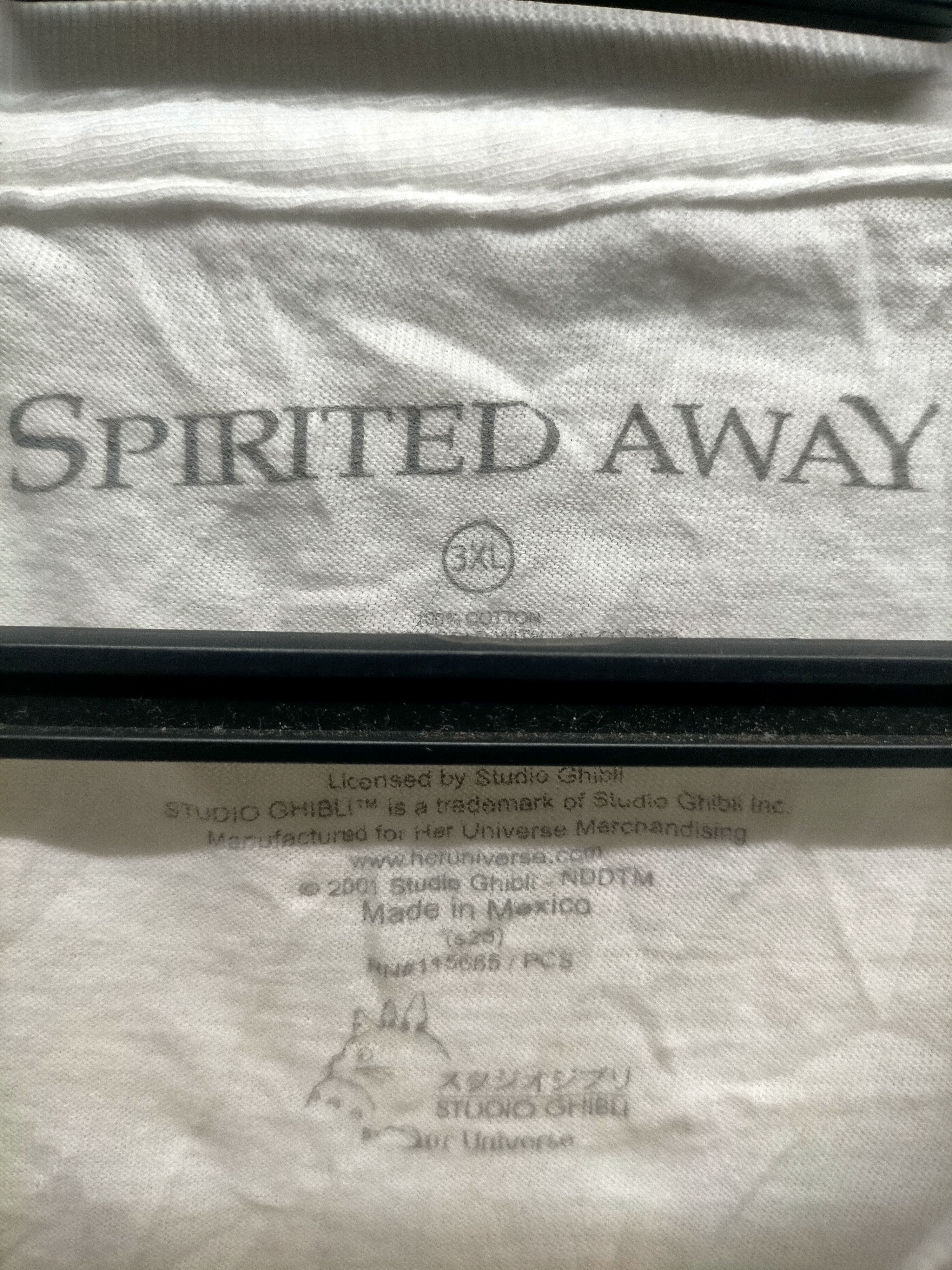 Anime Vintage Anime Spirited Away Yubaba 2001 Tshirt 3XL Size US XXL / EU 58 / 5 - 4 Thumbnail
