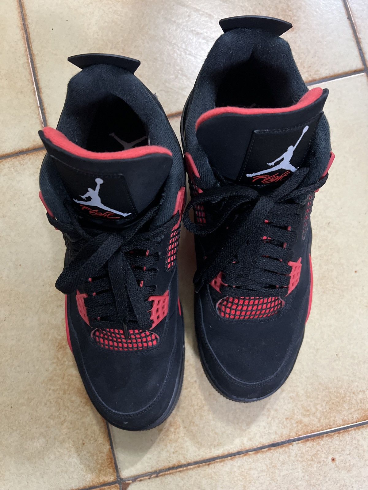 Jordan Brand Air jordan 4 retro red thunder Size US 10.5 / EU 43-44 - 2 Thumbnail