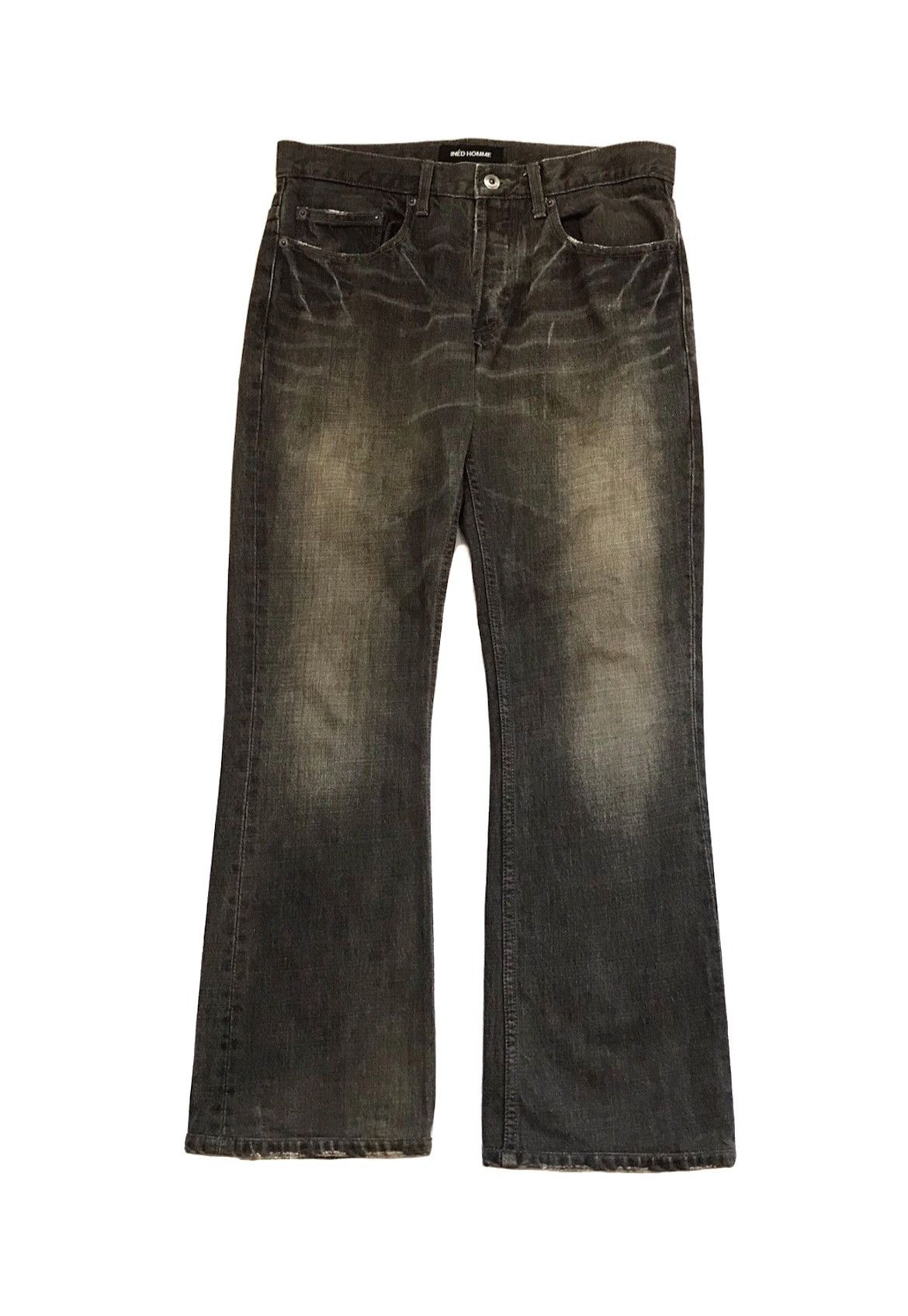 Beauty Beast INÉD HOMME DISTRESSED JEANS Size US 32 / EU 48 - 1 Thumbnail