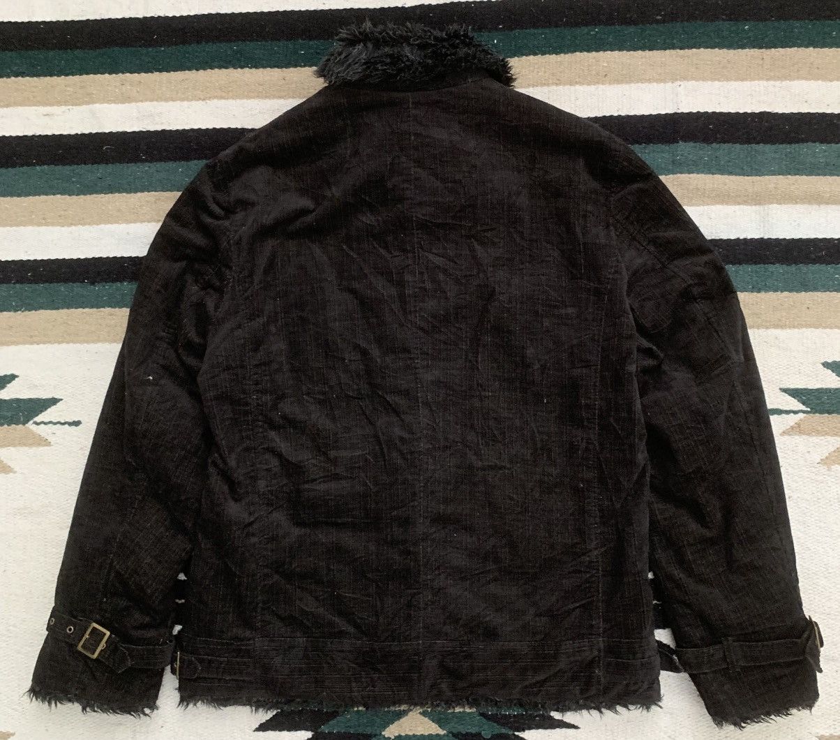 Smith's American Smiths American FUR JACKET GOTHIC PUNK Style Size US L / EU 52-54 / 3 - 25 Thumbnail